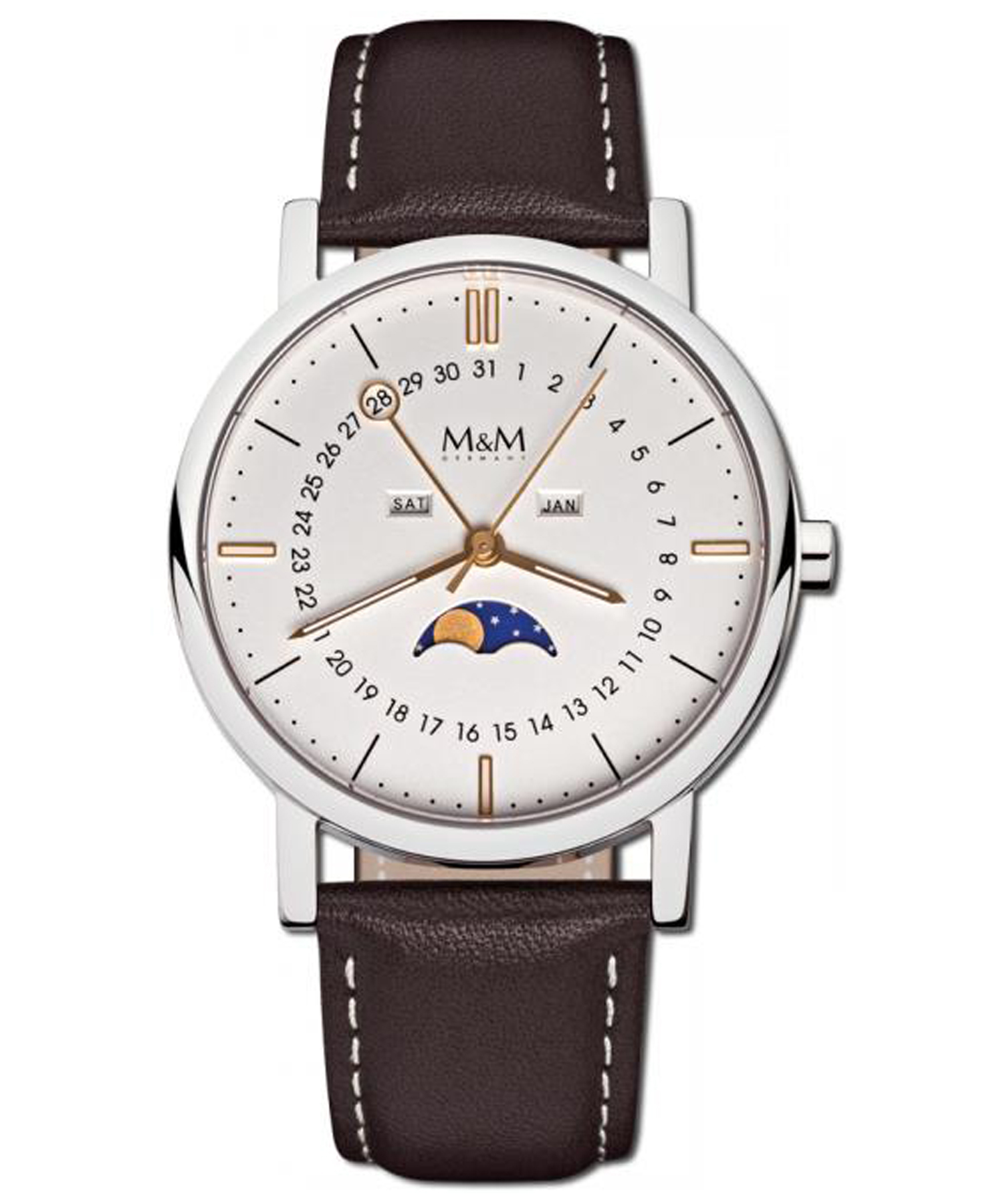 ساعت مچی مردانه و زنانه ام اند ام, کد M11919-562