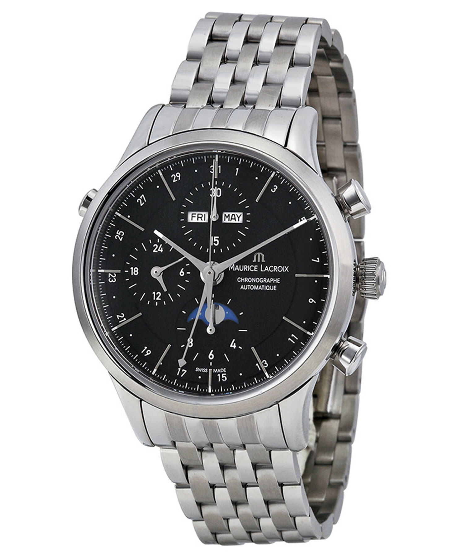 ساعت مچی مردانه موریس لاکروا, کد LC6078-SS002-33E-1