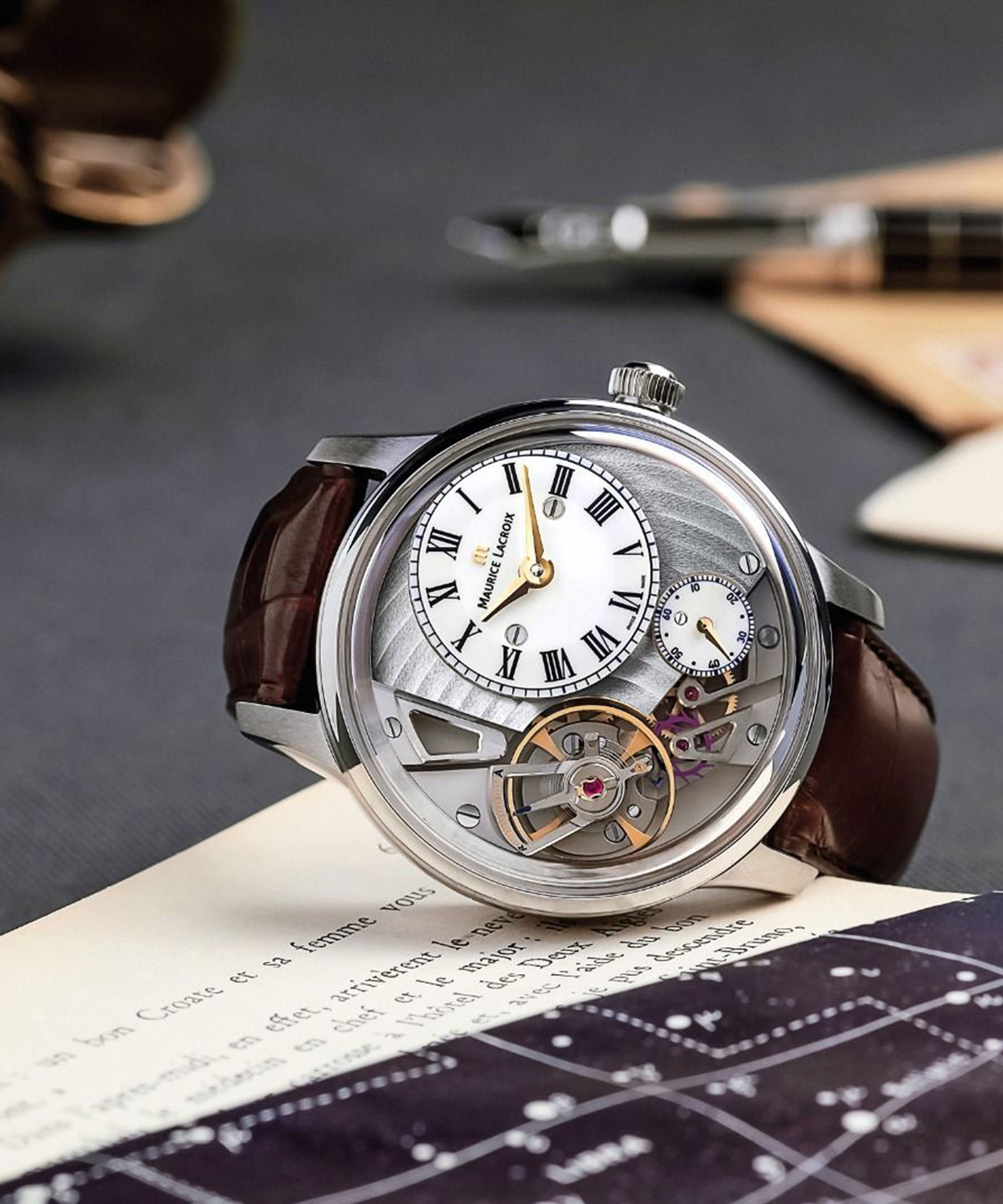 ساعت مچی مردانه موریس لاکروا, کد MP6118-SS001-112-2