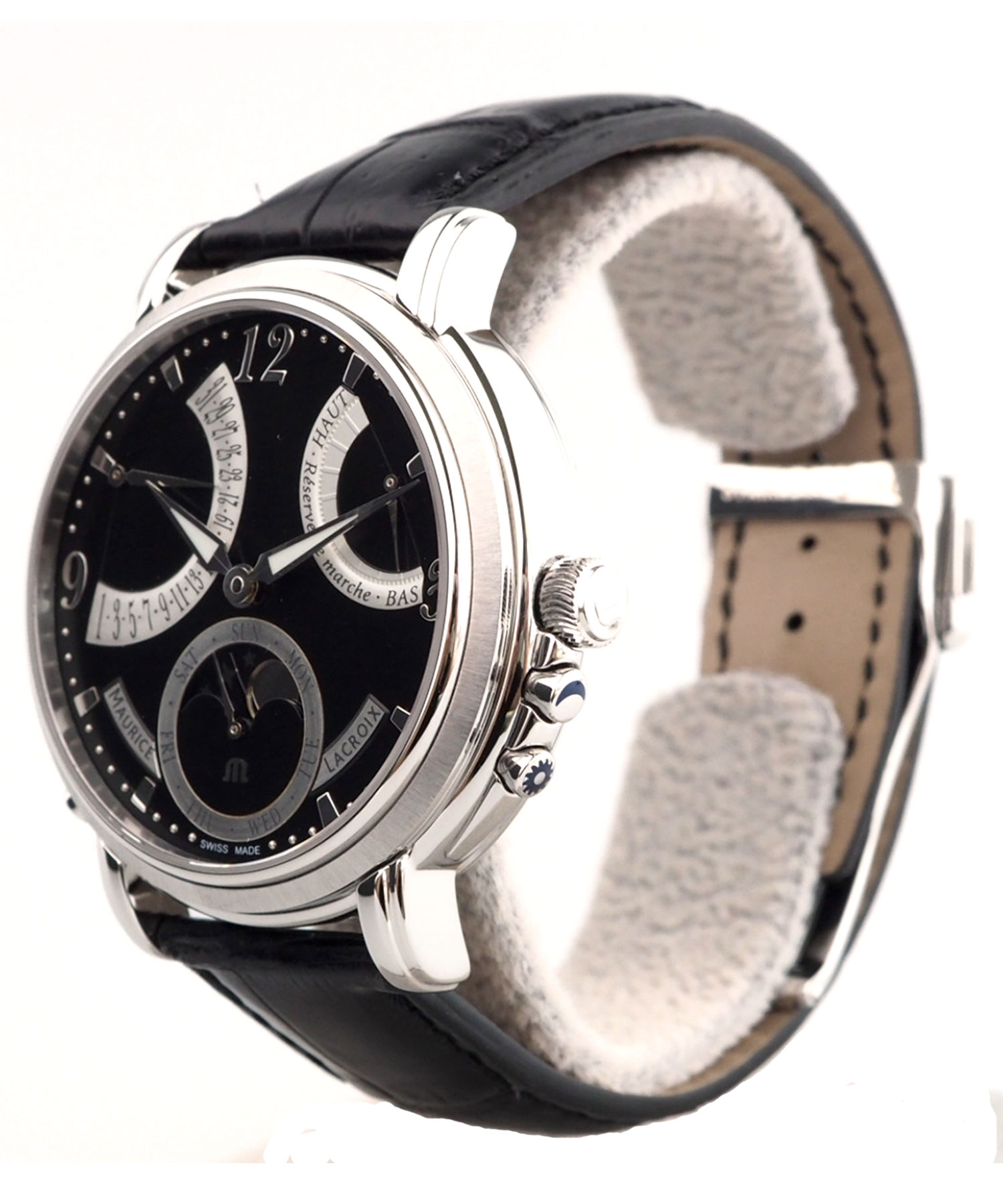 ساعت مچی مردانه موریس لاکروا, کد MP7078-SS001-320-1