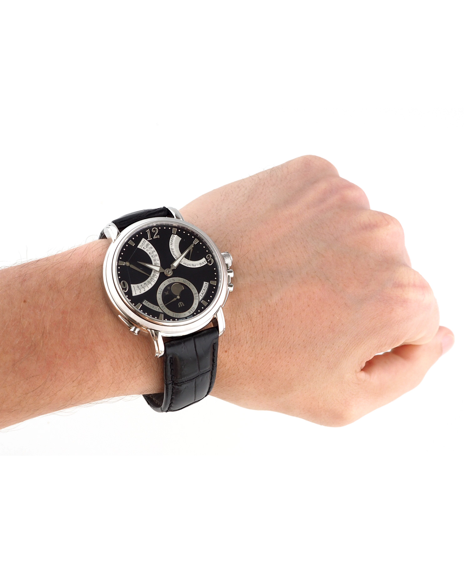 ساعت مچی مردانه موریس لاکروا, کد MP7078-SS001-320-1