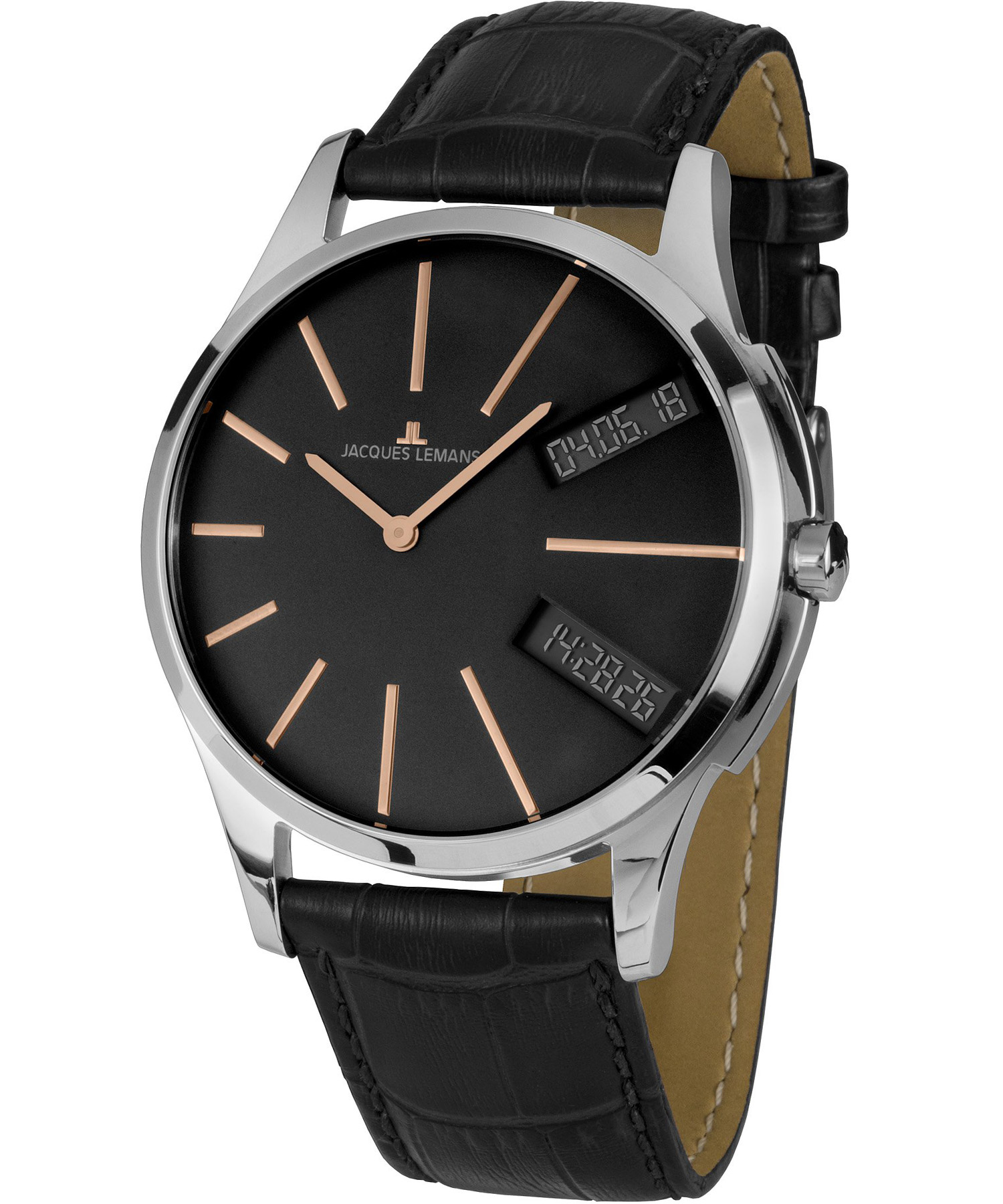 ساعت مچی مردانه ژاک لمن, کد 1-1813H