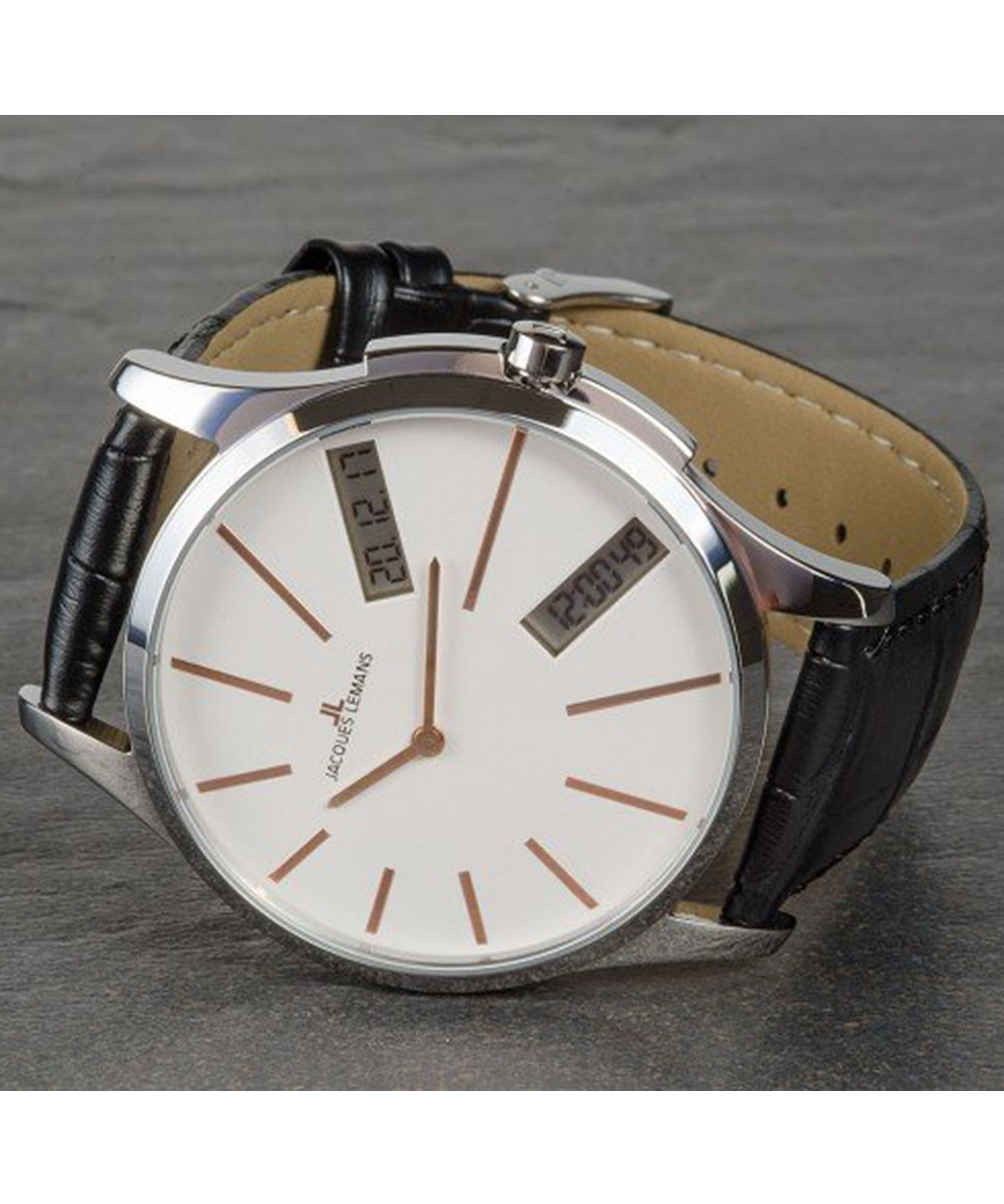 ساعت مچی مردانه ژاک لمن, کد 1-1813I