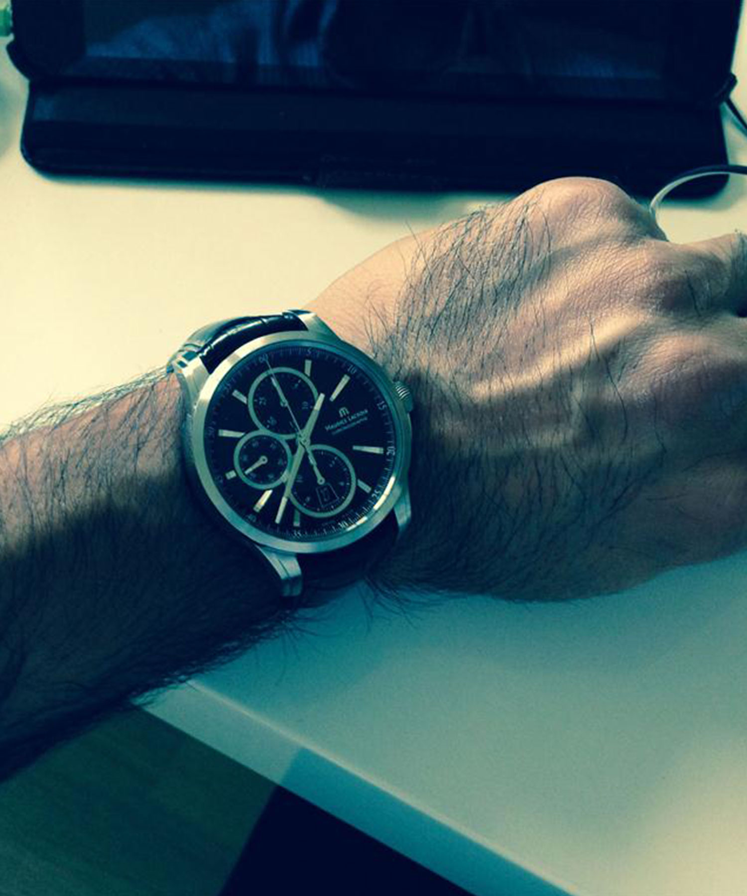 ساعت مچی مردانه موریس لاکروا, کد pt6188-ss001-430-1