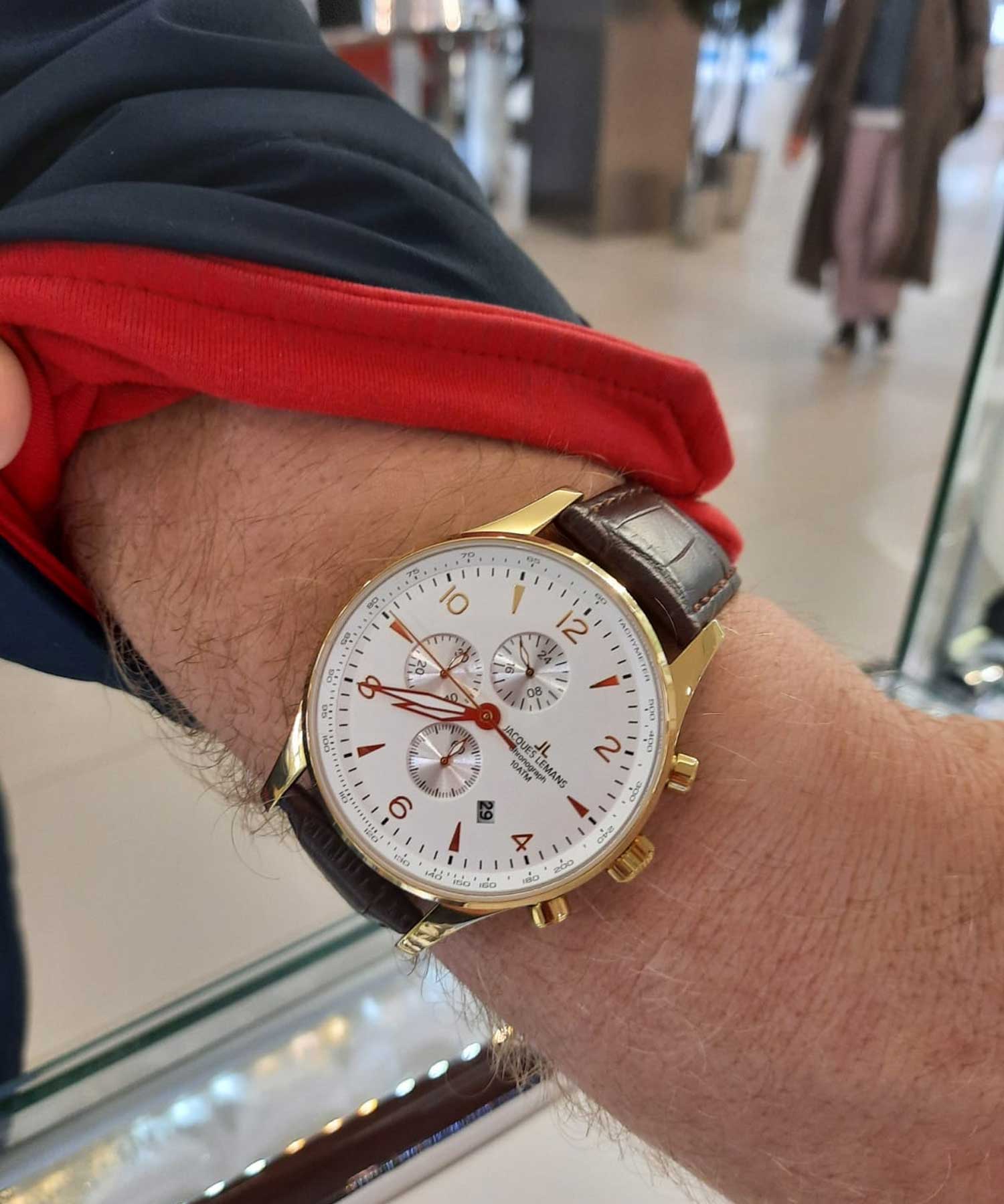 ساعت مچی مردانه ژاک لمن، کد 1-1844ZD