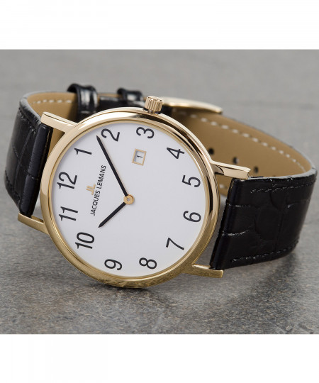 ساعت مچی مردانه و زنانه ژاک لمن, کد 1-1848D