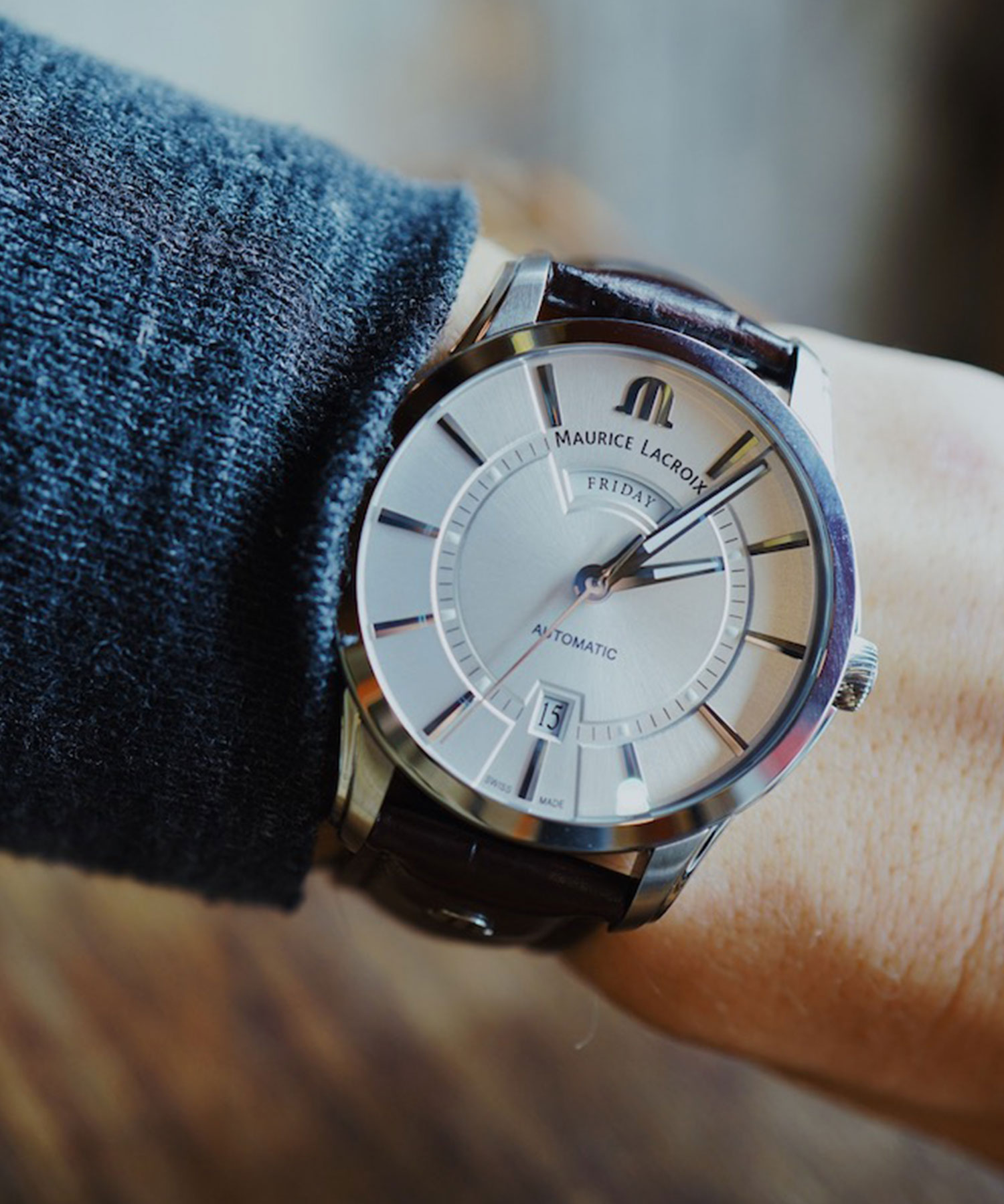 ساعت مچی مردانه موریس لاکروا, کد PT6358-SS001-130-1