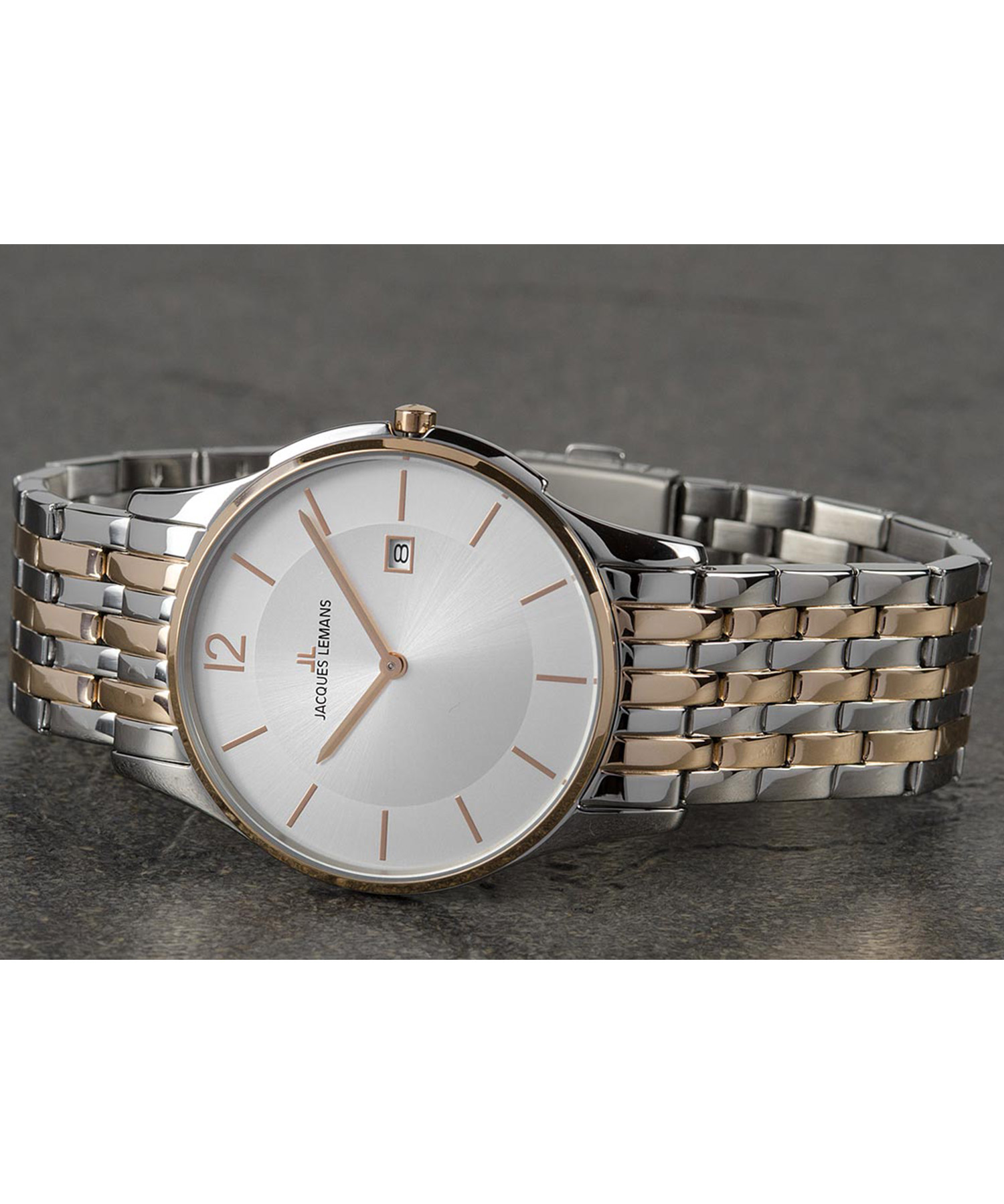 ساعت مچی مردانه و زنانه ژاک لمن, کد 1-1852G