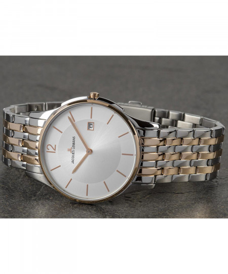 ساعت مچی مردانه و زنانه ژاک لمن, کد 1-1852G