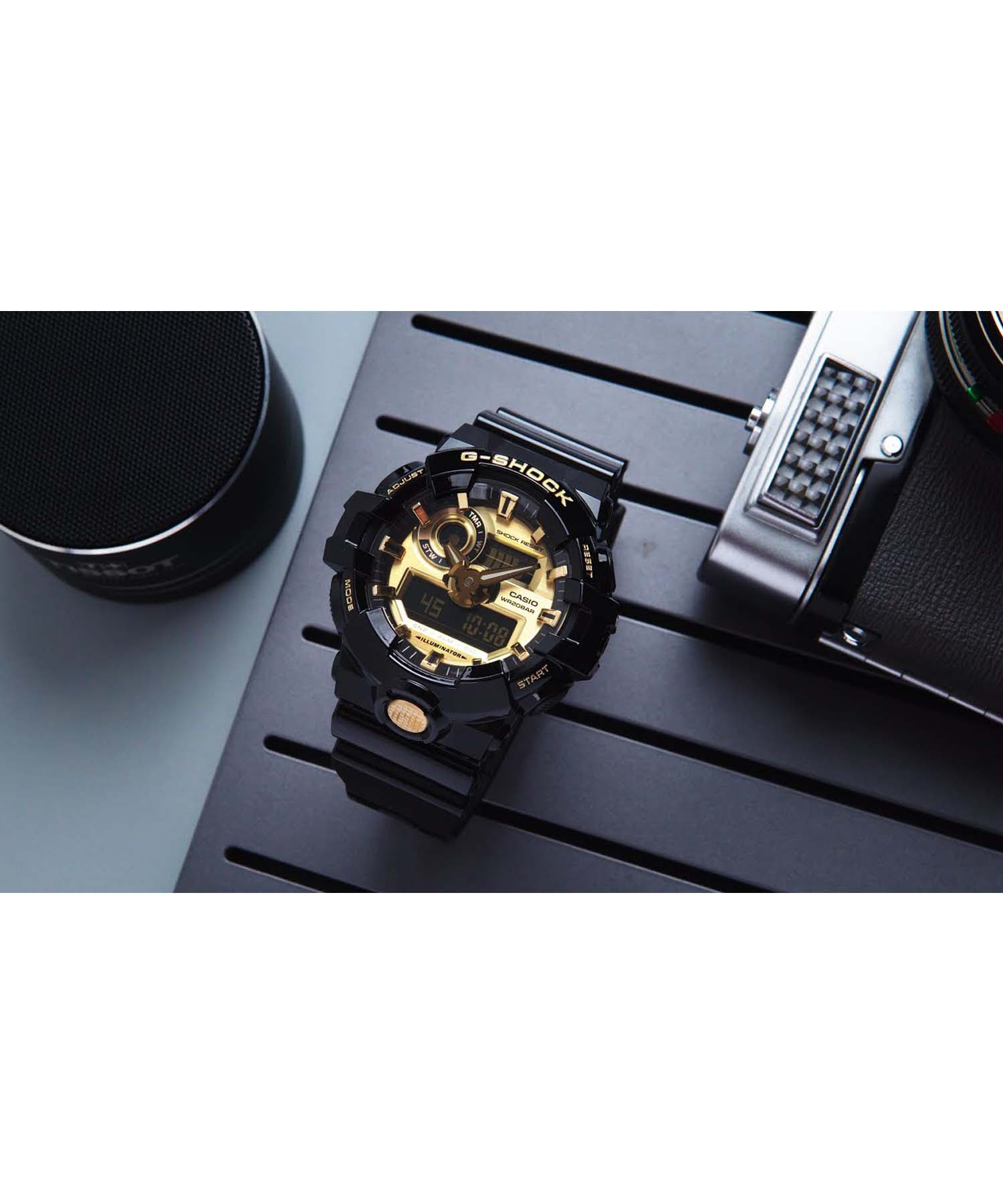 ساعت مچی مردانه کاسیو، زیرمجموعه G-Shock، کد GA-710GB-1ADR