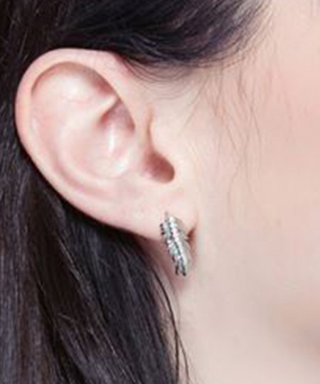 گوشواره برنجی زنانه برازوی, کد BUM23