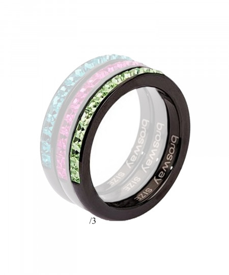 انگشتر استیل زنانه برازوی, کد BTG10A/3