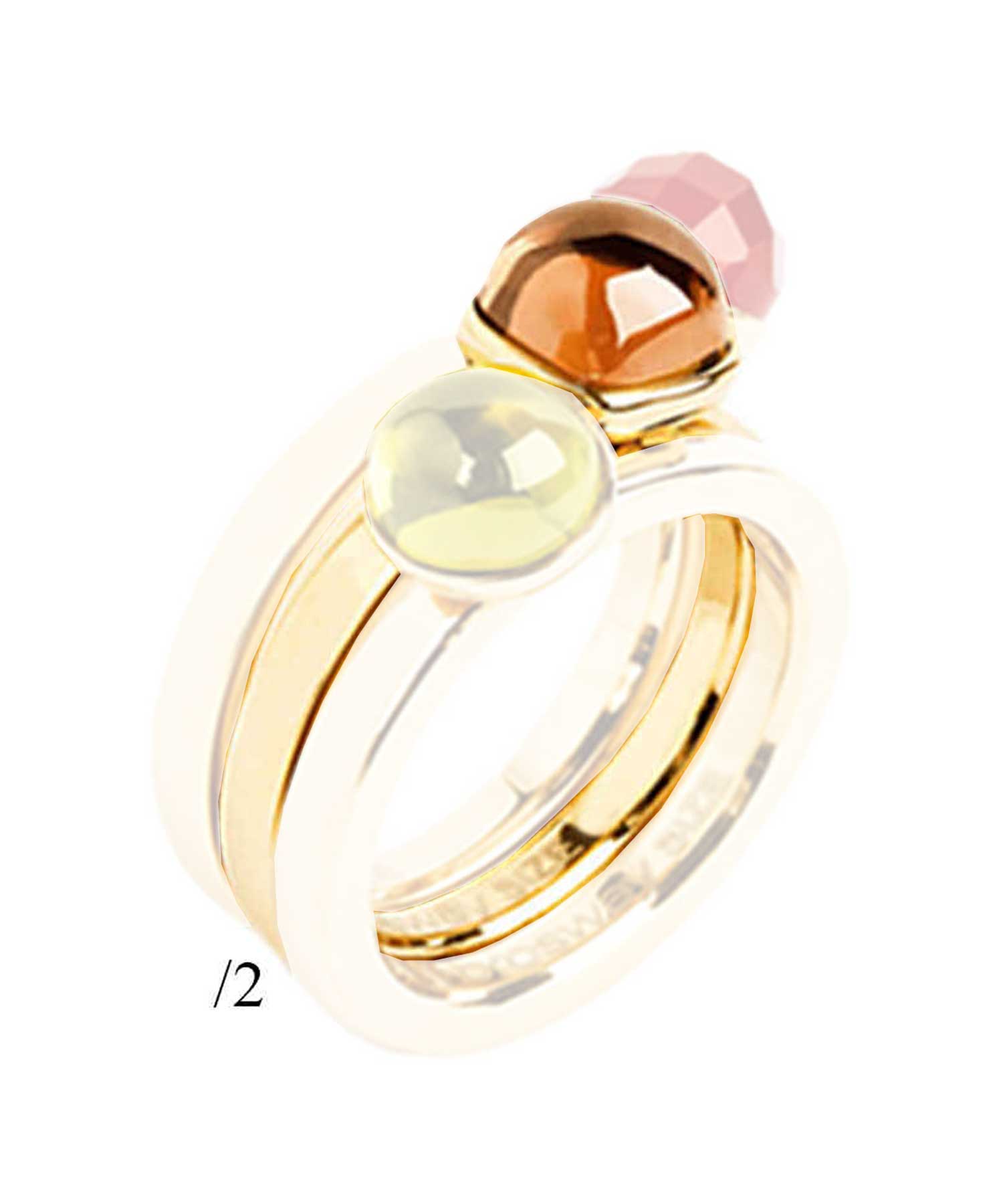 انگشتر استیل زنانه برازوی, کد BTGN24B/2