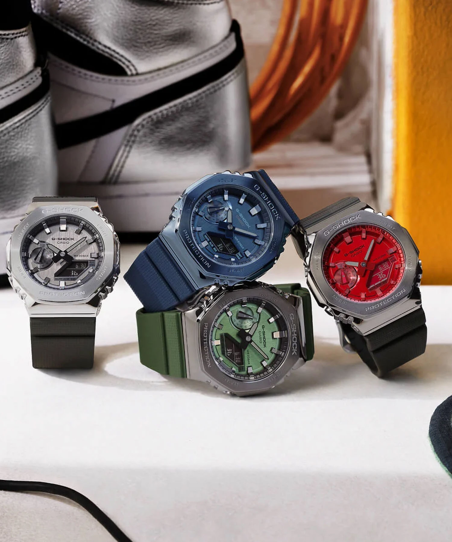 ساعت مچی مردانه کاسیو، زیرمجموعه G-Shock، کد GM-2100B-4ADR