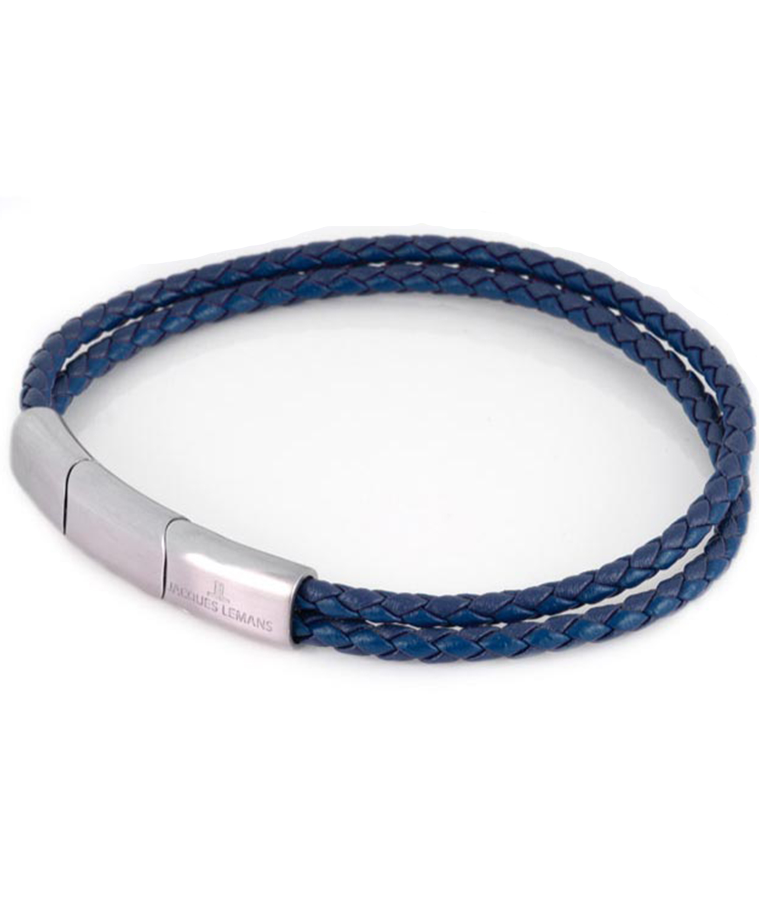 دستبند چرم مردانه ژاک لمن، کد S-B126E