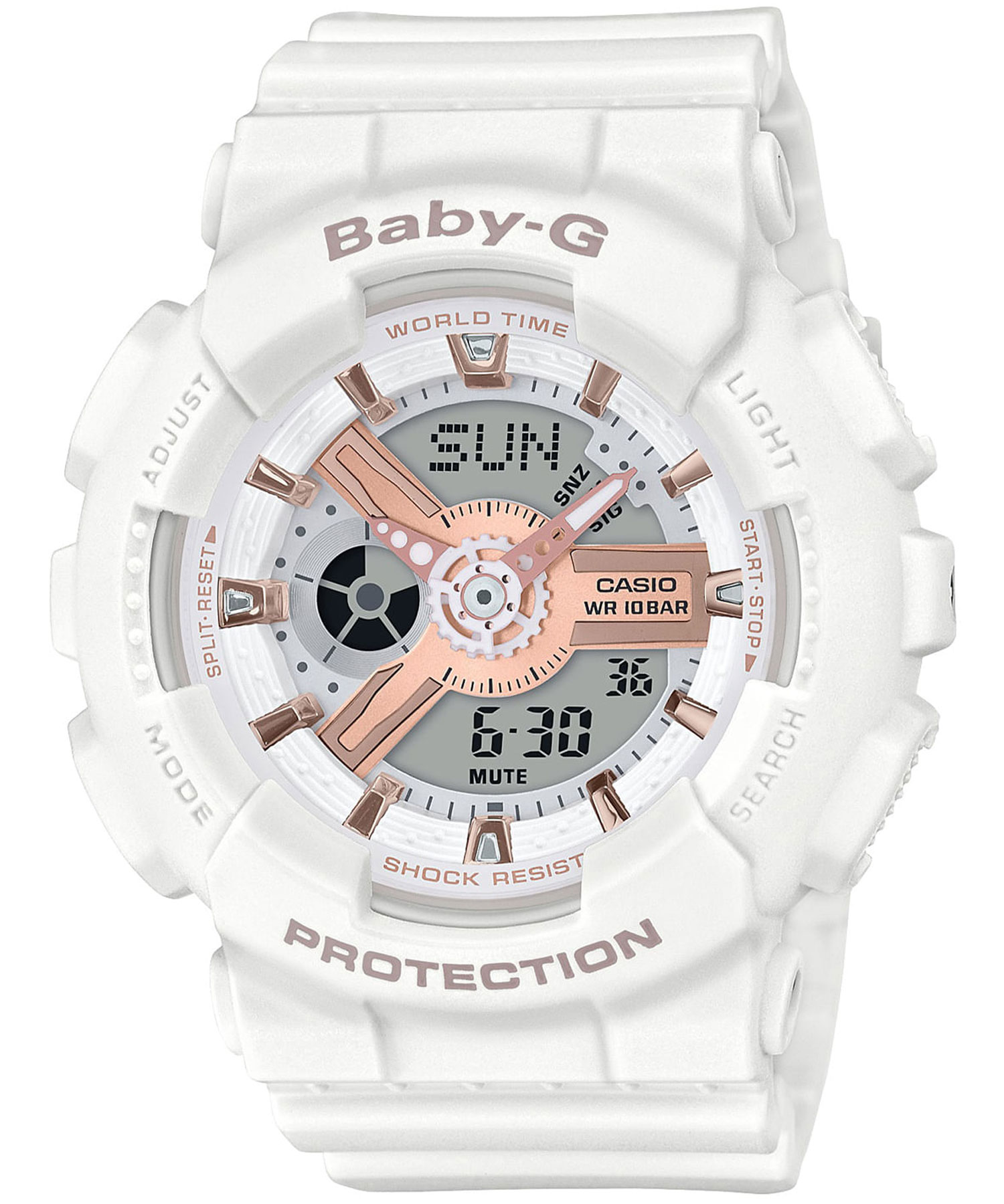 ساعت مچی زنانه کاسیو، زیرمجموعه Baby-G, کد BA-110XRG-7ADR