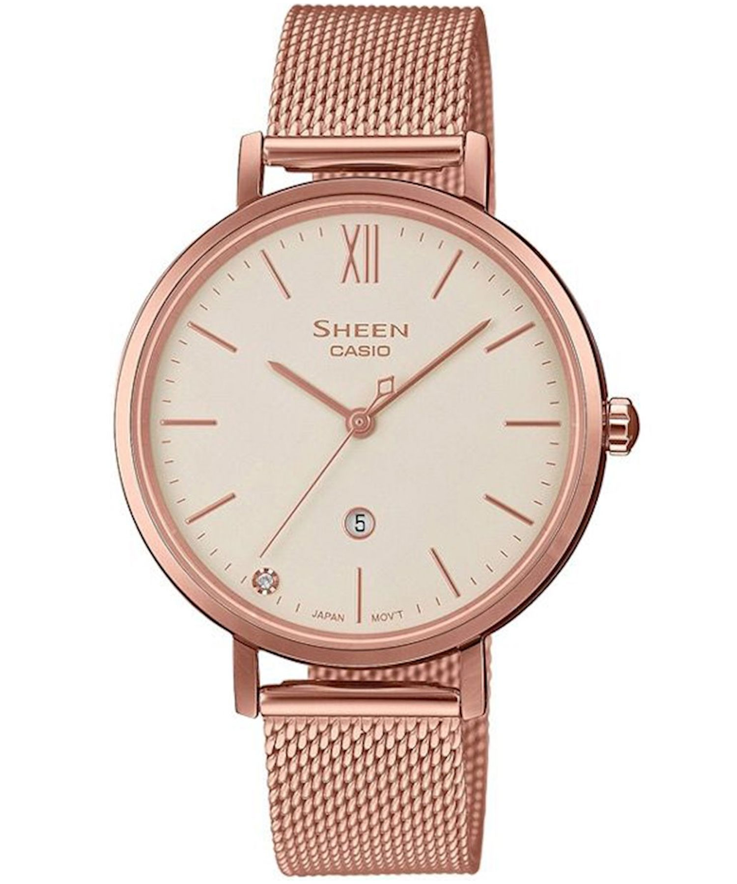 ساعت مچی زنانه کاسیو، زیرمجموعه SHEEN, کد SHE-4539CGM-4AUDF