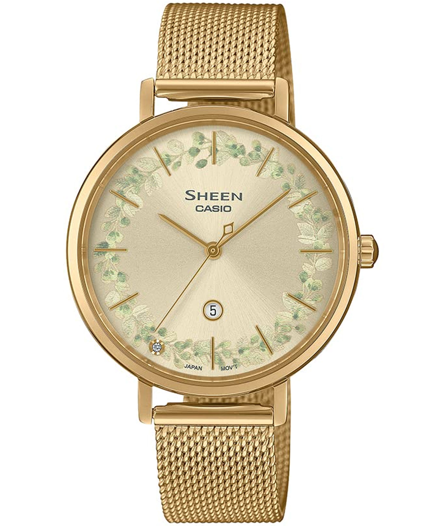 ساعت مچی زنانه کاسیو، زیرمجموعه SHEEN, کد SHE-4539FGM-9AUDF