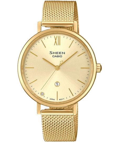 ساعت مچی زنانه کاسیو، زیرمجموعه SHEEN, کد SHE-4539GM-9AUDF