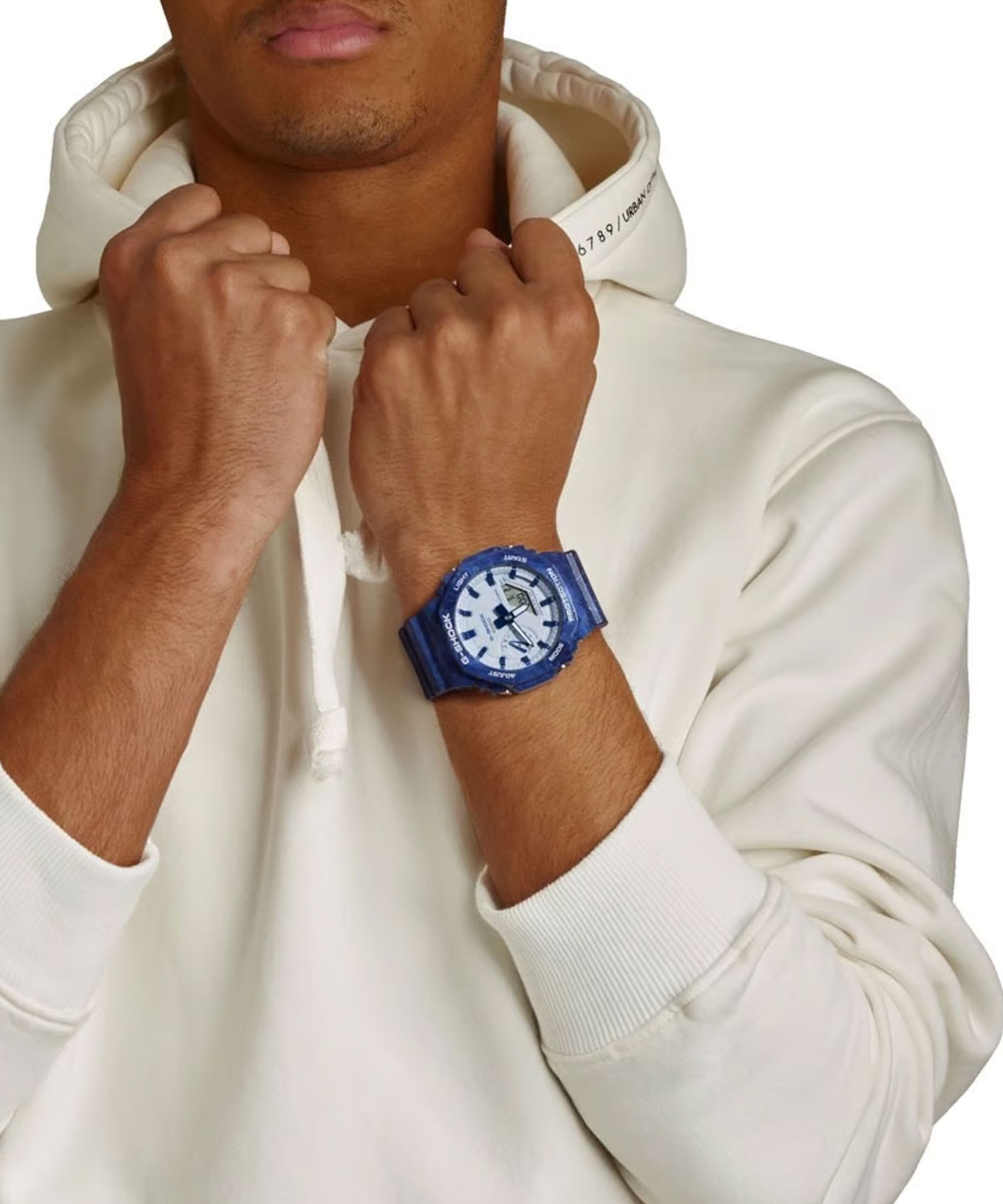 ساعت مچی مردانه کاسیو، زیرمجموعه G-Shock، کد GA-2100BWP-2ADR