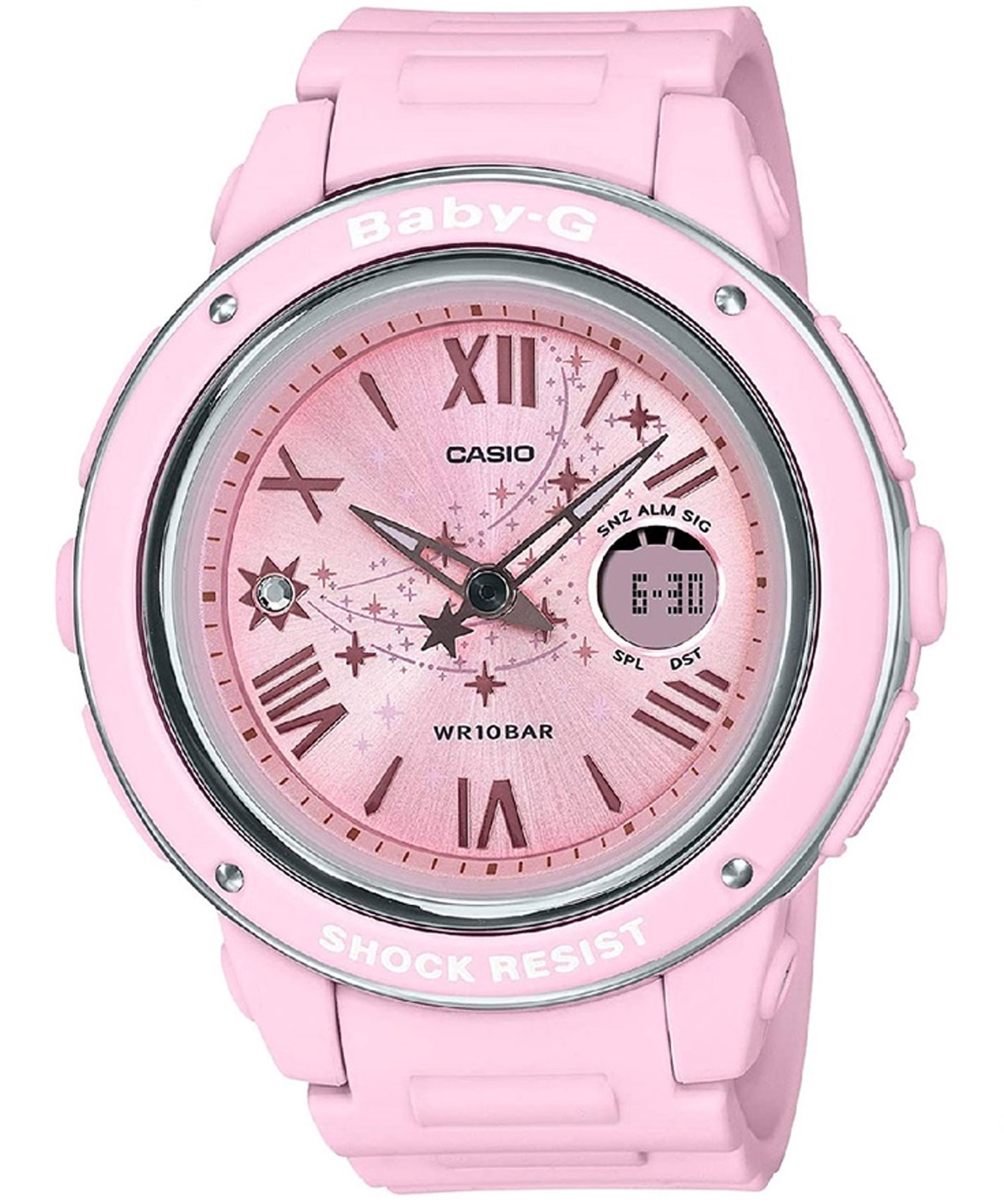 ساعت مچی زنانه کاسیو، زیرمجموعه Baby-G, کد BGA-150ST-4ADR
