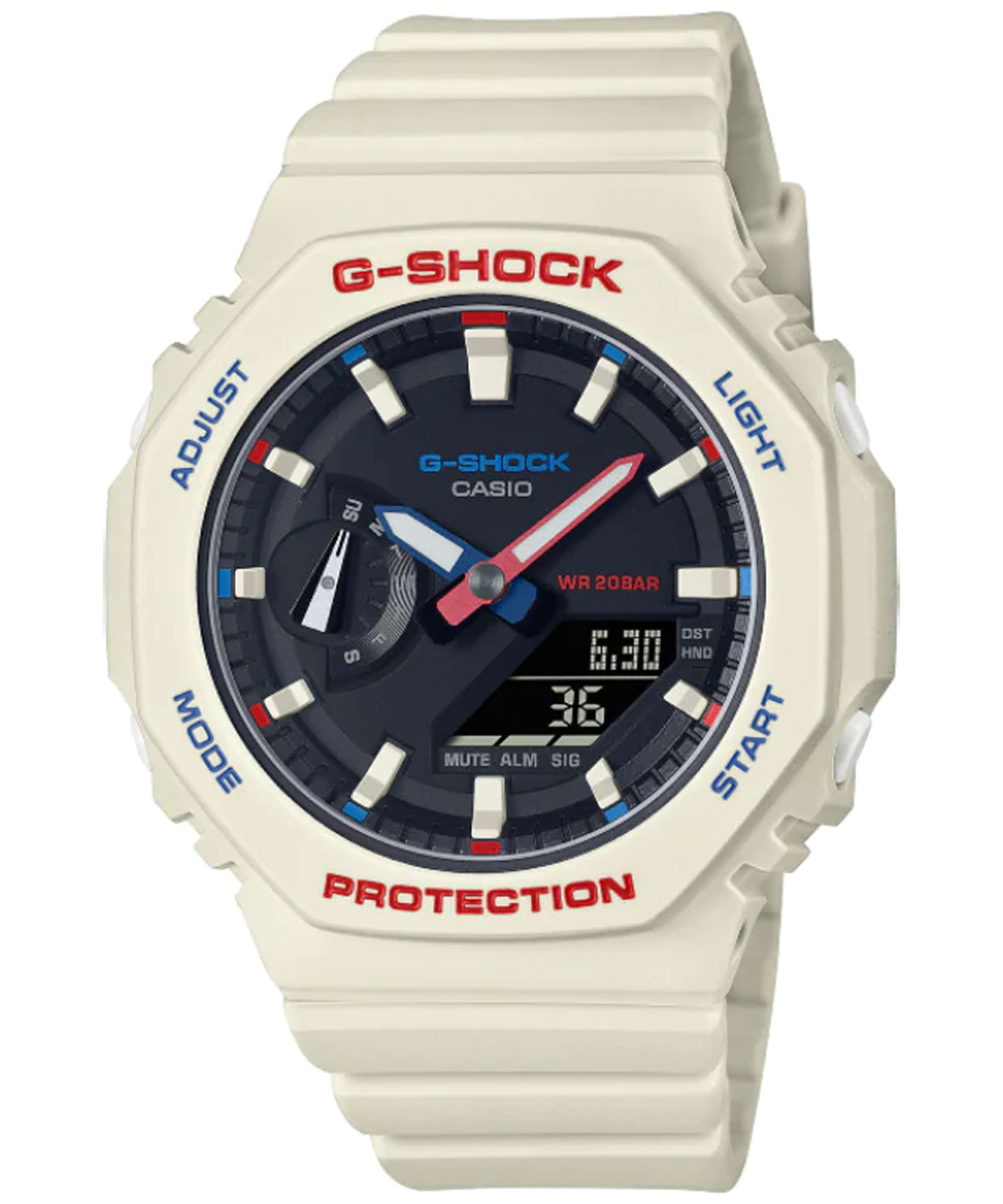 ساعت مچی زنانه کاسیو، زیرمجموعه G-Shock, کد GMA-S2100WT-7A1DR