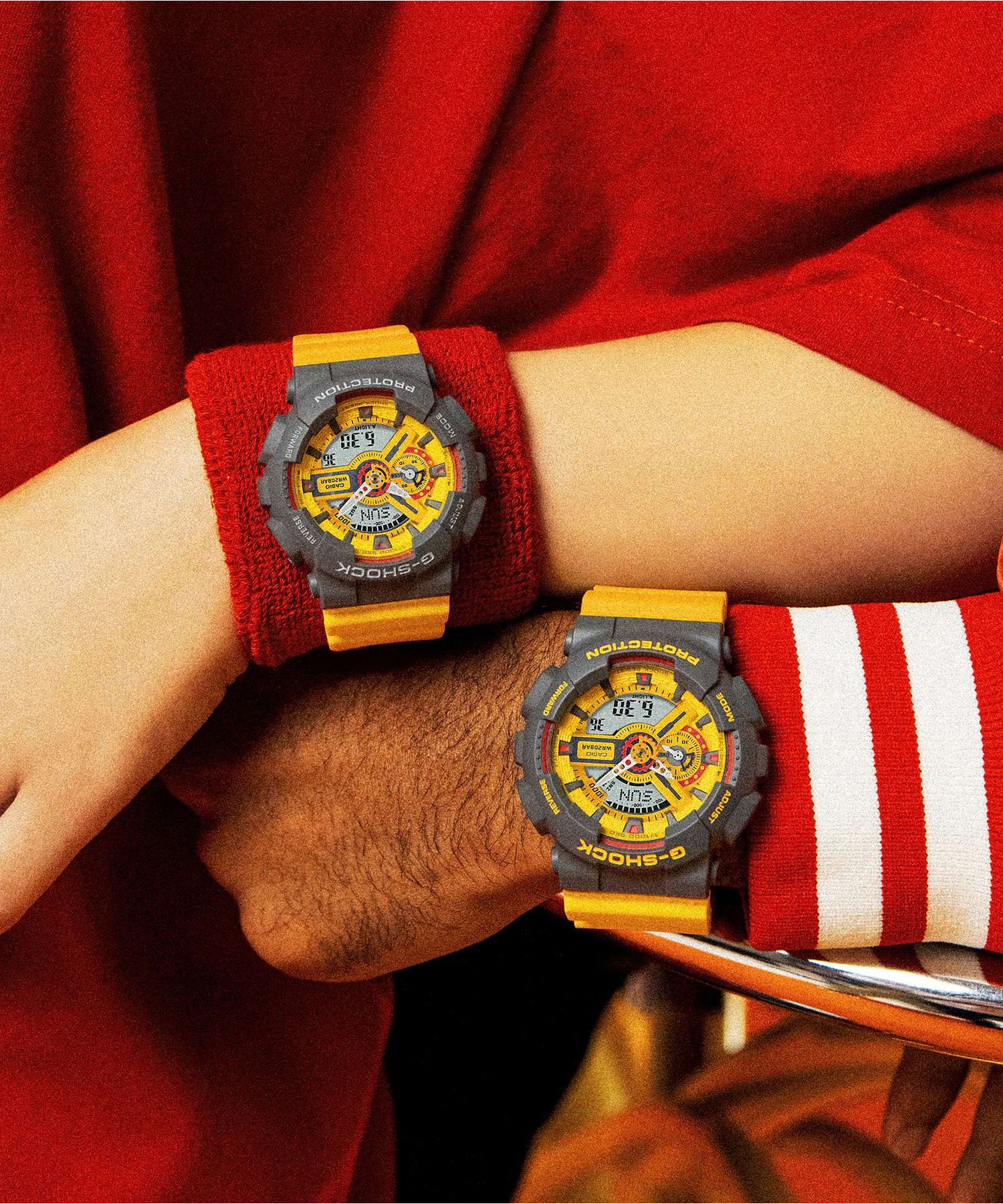 ساعت مچی زنانه کاسیو، زیرمجموعه G-Shock, کد GMA-S110Y-9ADR