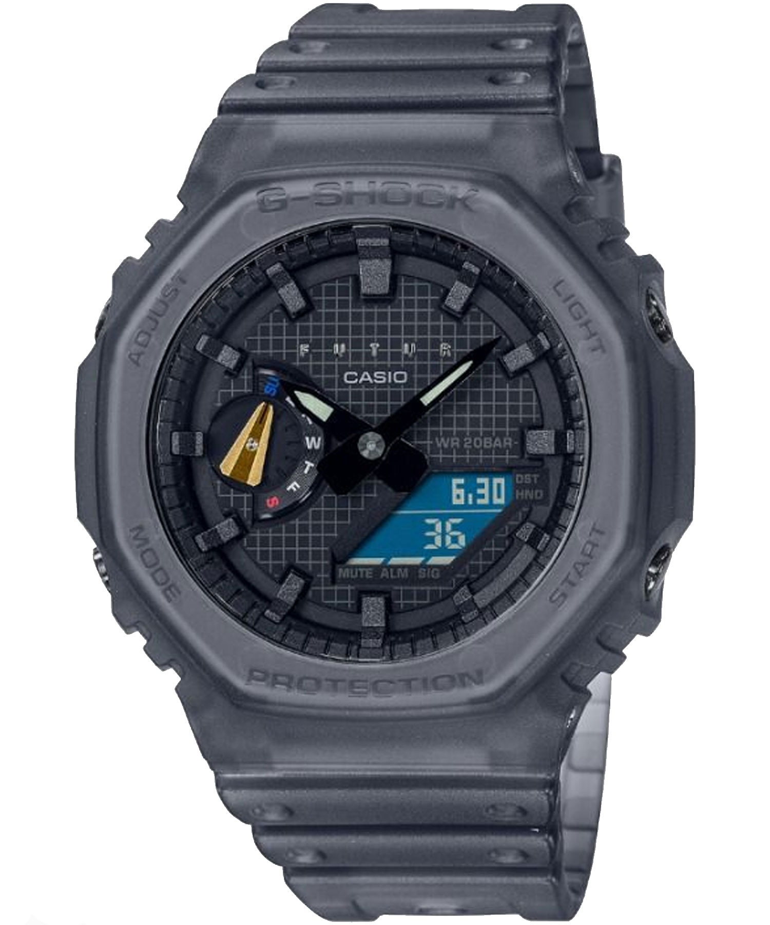 ساعت مچی مردانه کاسیو، زیرمجموعه G-Shock, کد GA-2100FT-8ADR