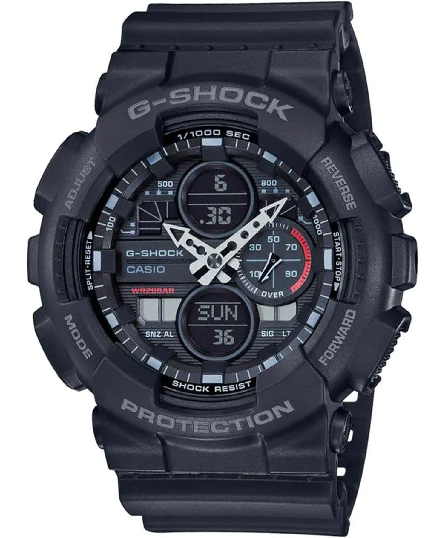 ساعت مچی مردانه کاسیو، زیرمجموعه G-Shock، کد GA-140-1A1DR