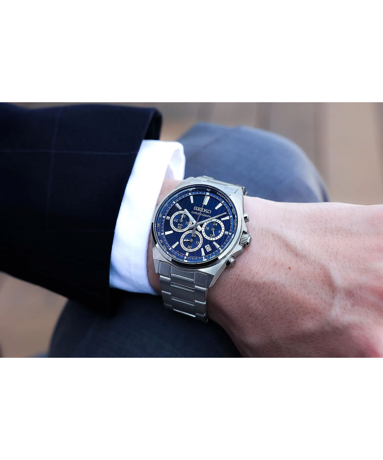 ساعت مچی مردانه سیکو، زیرمجموعه Chronograph, کد SBTR033