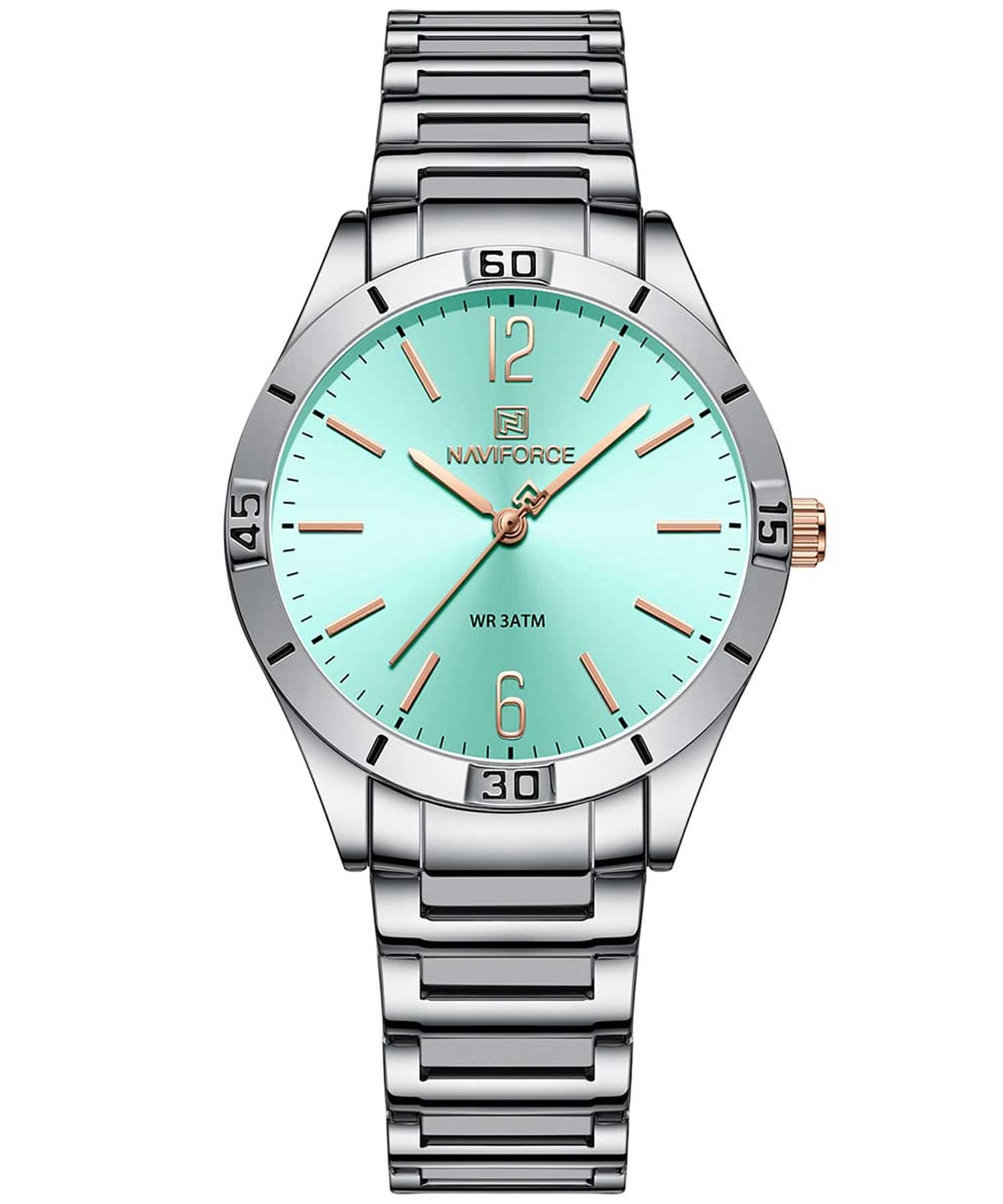 ساعت مچی زنانه نیوی فورس، کد NF5029S/BE