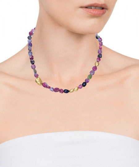 گردنبند استیل زنانه ویسروی, کد 14077C09019