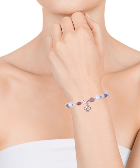 دستبند استیل زنانه ویسروی, کد 14094P09017