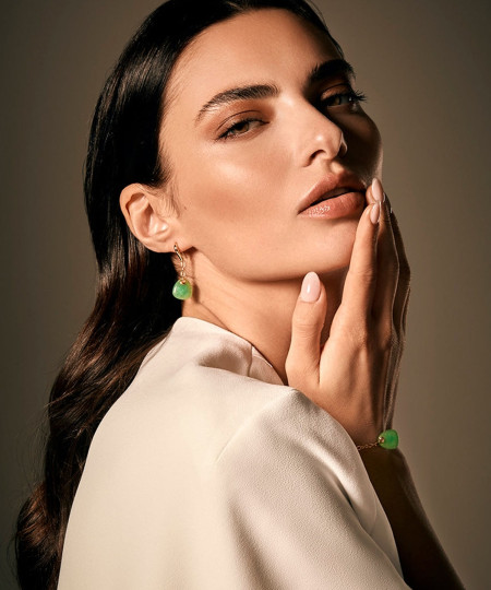 گوشواره نقره زنانه ویسروی, کد 13172E10042