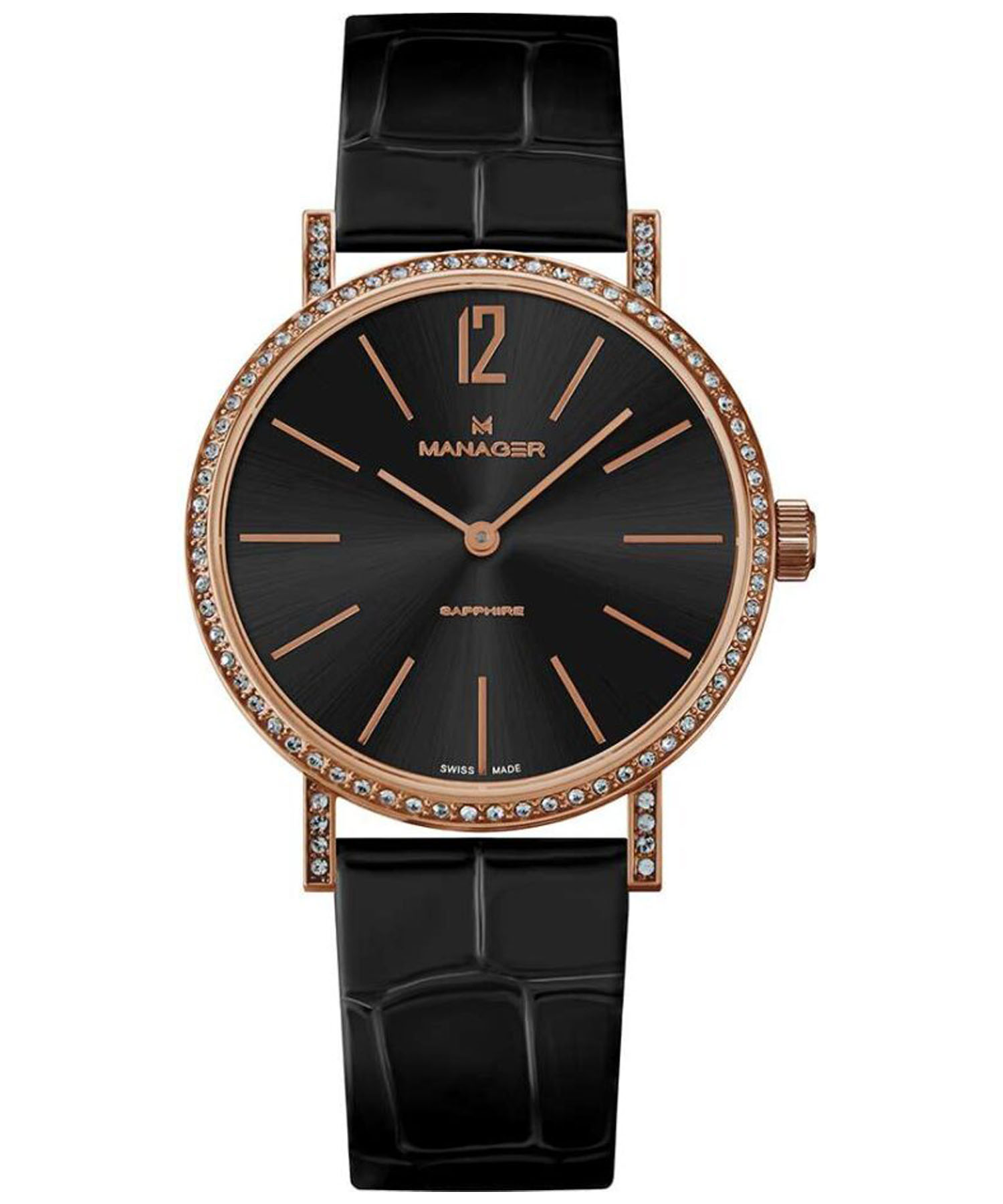 ساعت مچی زنانه منیجر، کد MAN-PA-02-RL
