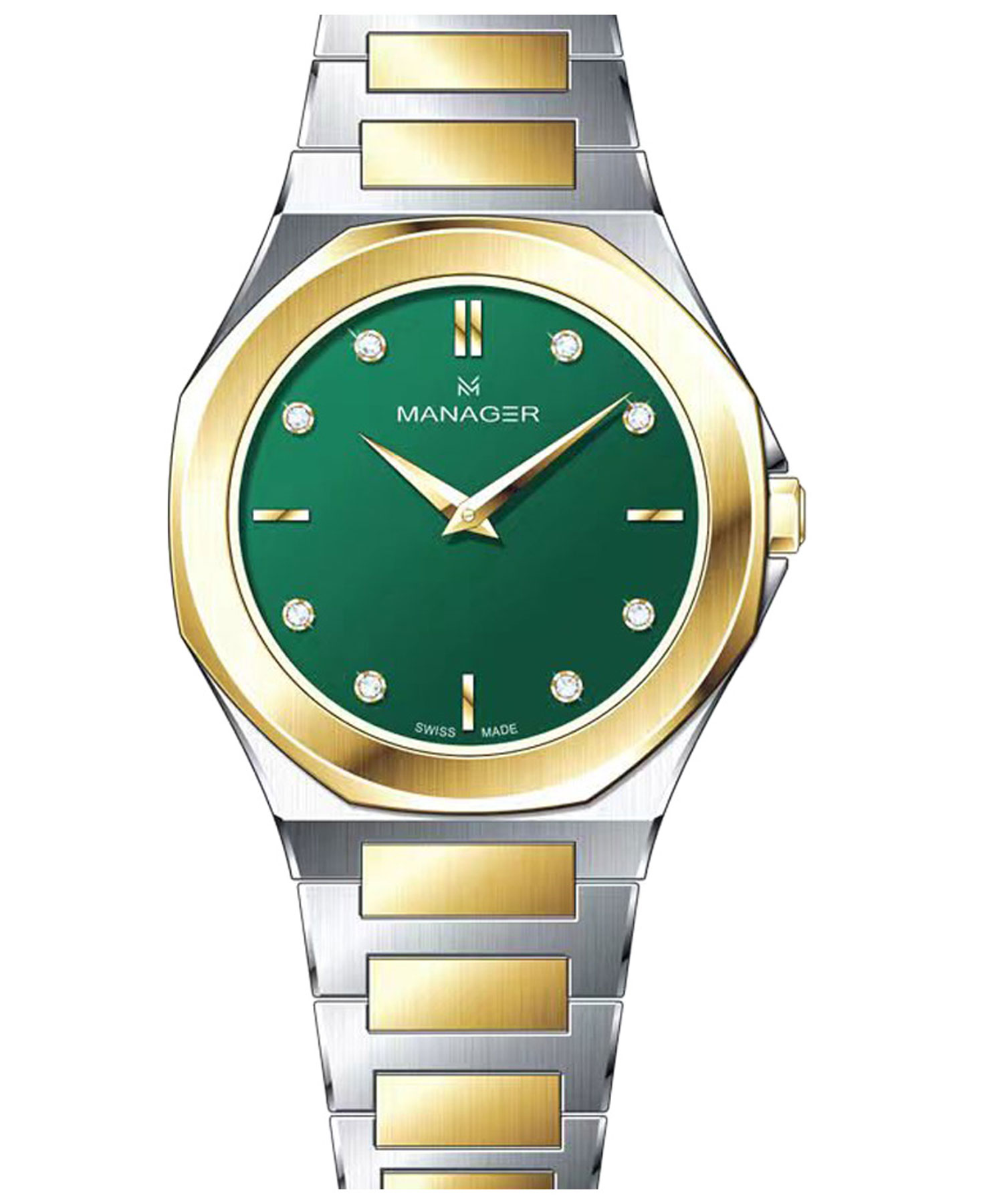 ساعت مچی زنانه منیجر, کد MAN-RW-214-BGM