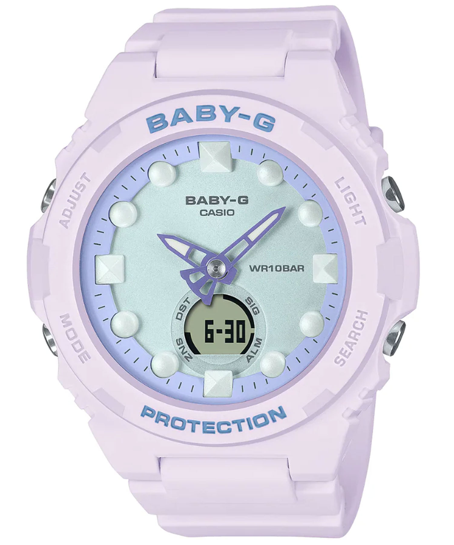 ساعت مچی زنانه کاسیو، زیرمجموعه Baby-G، کد BGA-320FH-4ADR
