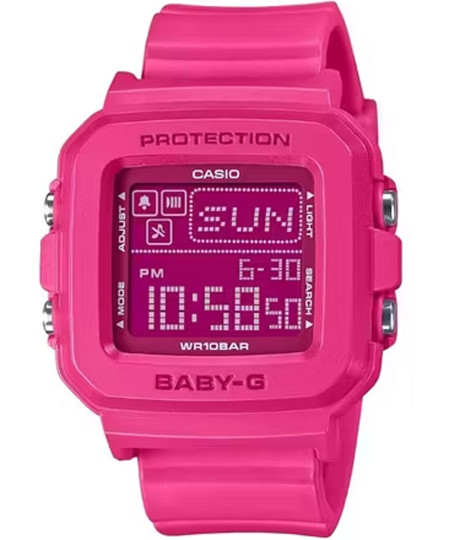 ساعت مچی دخترانه کاسیو، زیرمجموعه Baby-G، کد BGD-10K-4DR