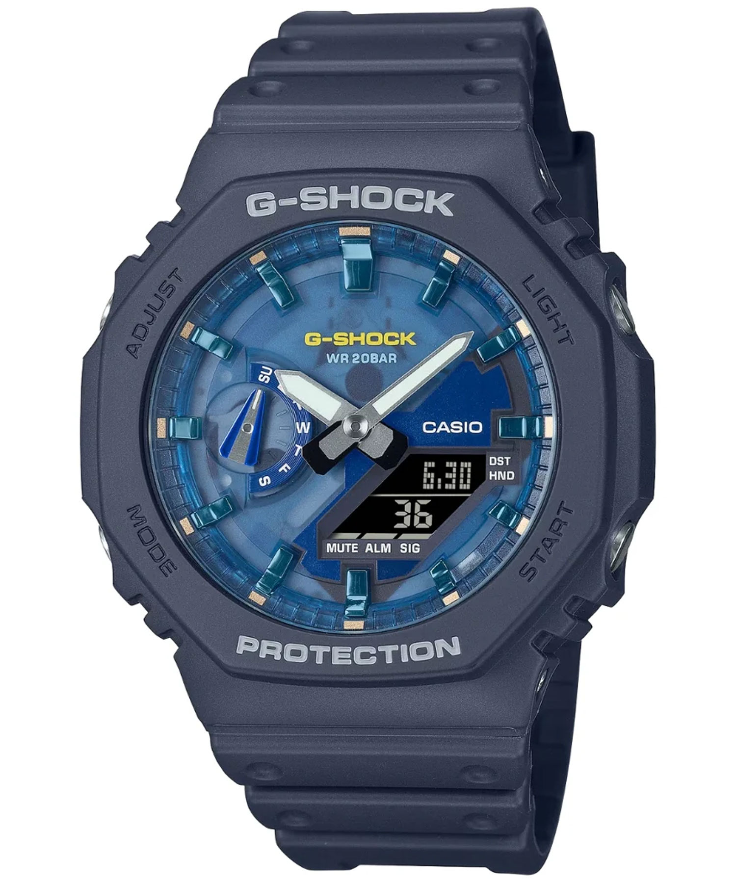 ساعت مچی مردانه کاسیو، زیرمجموعه G-Shock، کد GA-2100AS-2ADR