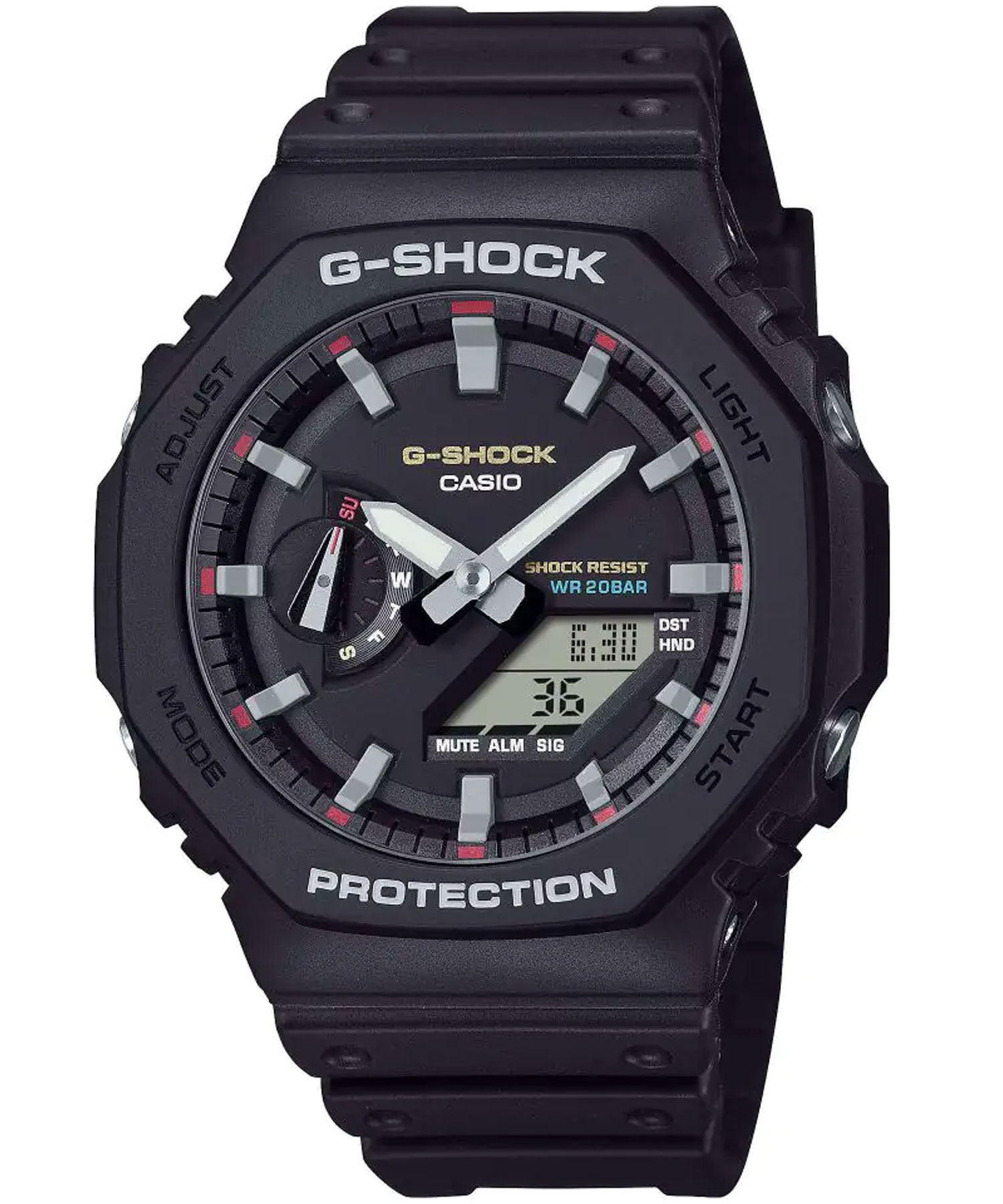 ساعت مچی مردانه کاسیو، زیرمجموعه G-Shock، کد GA-2100RL-1ADR