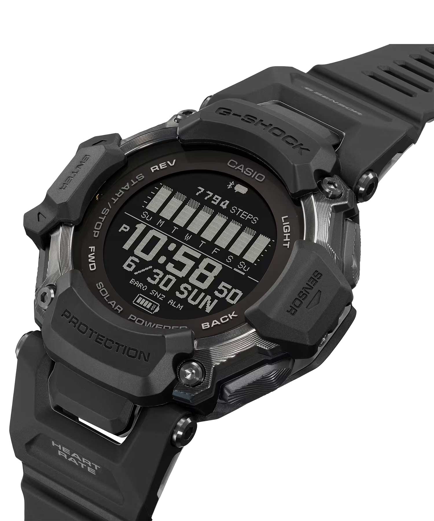 ساعت مچی مردانه کاسیو، زیرمجموعه G-Shock، کد GBD-H2000-1BDR