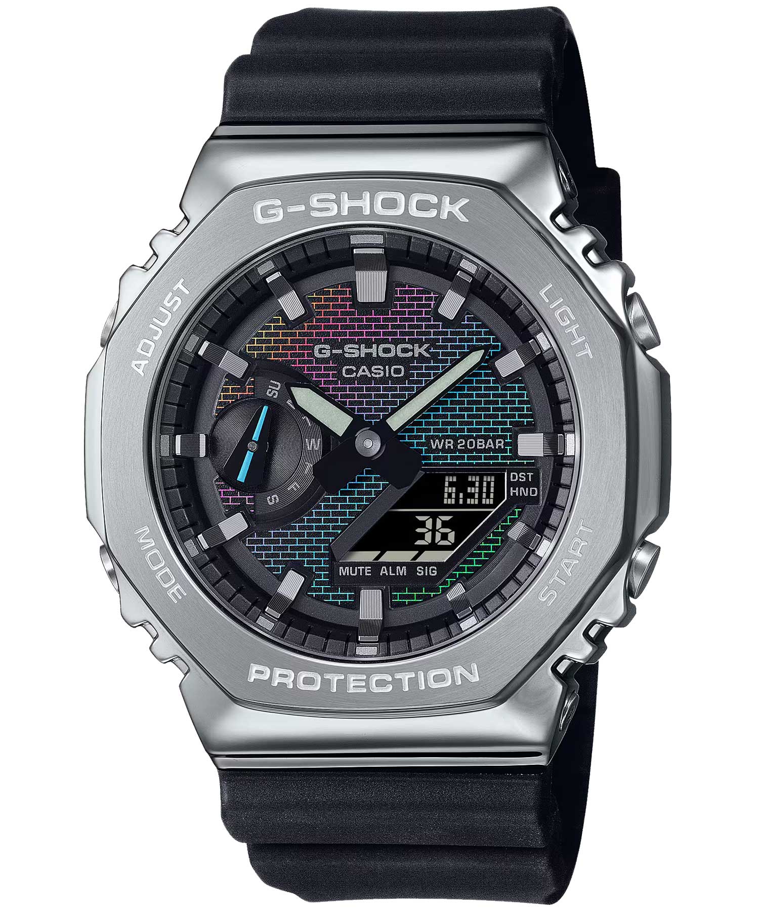 ساعت مچی مردانه کاسیو، زیرمجموعه G-Shock، کد GM-2100RW-1ADR