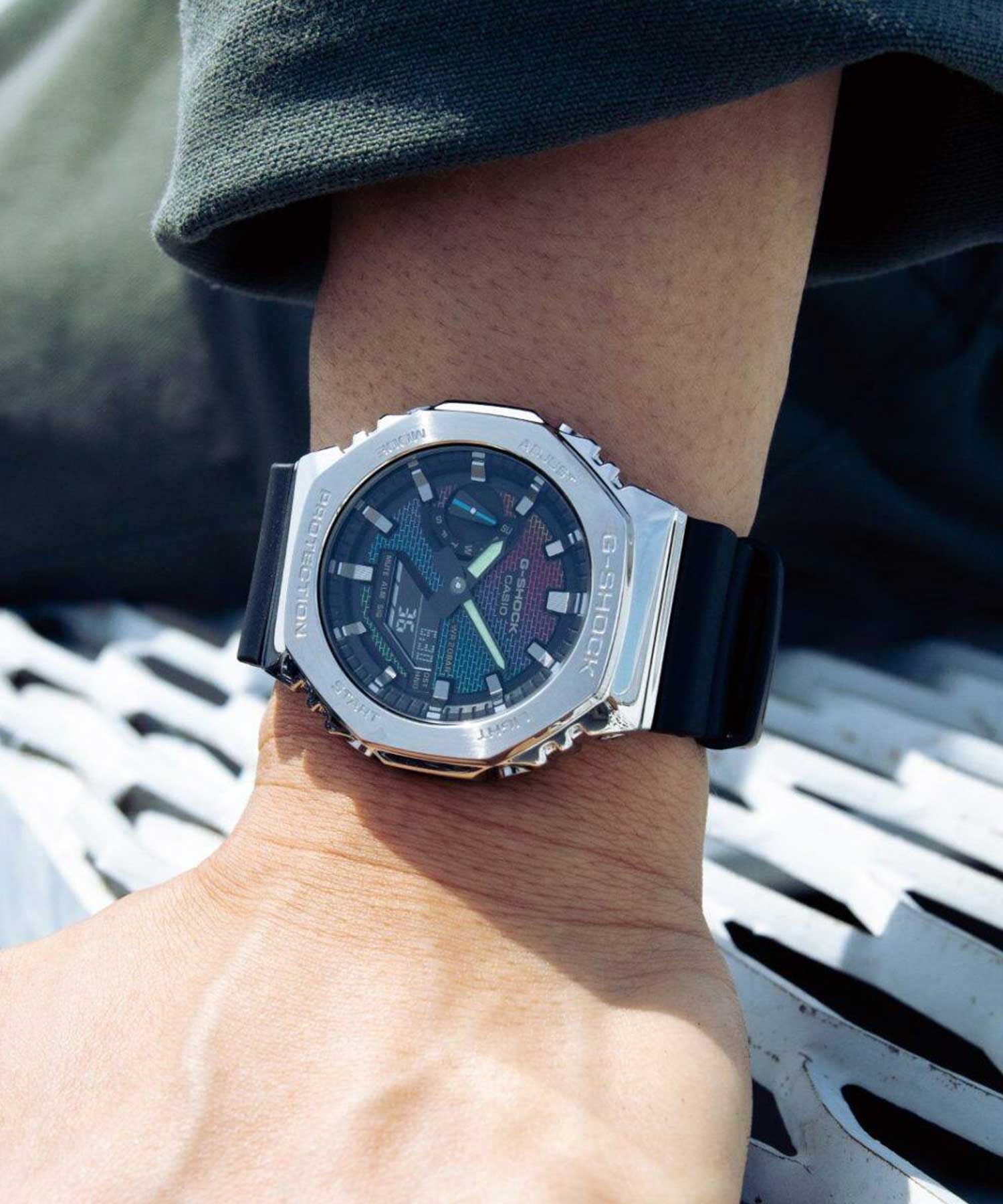 ساعت مچی مردانه کاسیو، زیرمجموعه G-Shock، کد GM-2100RW-1ADR