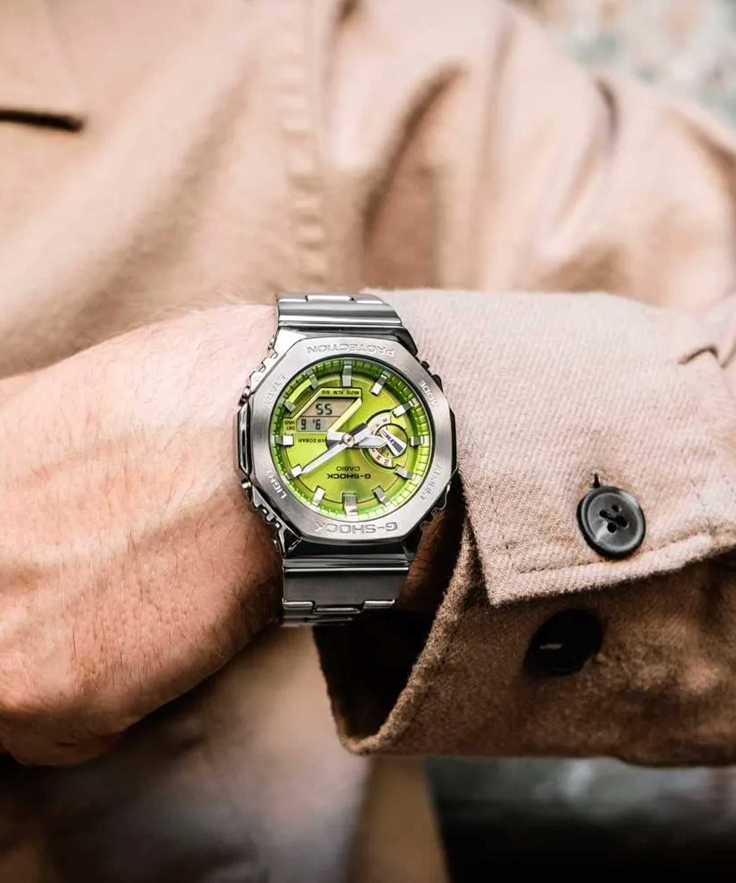 ساعت مچی مردانه کاسیو، زیرمجموعه G-Shock، کد GM-2110D-3ADR
