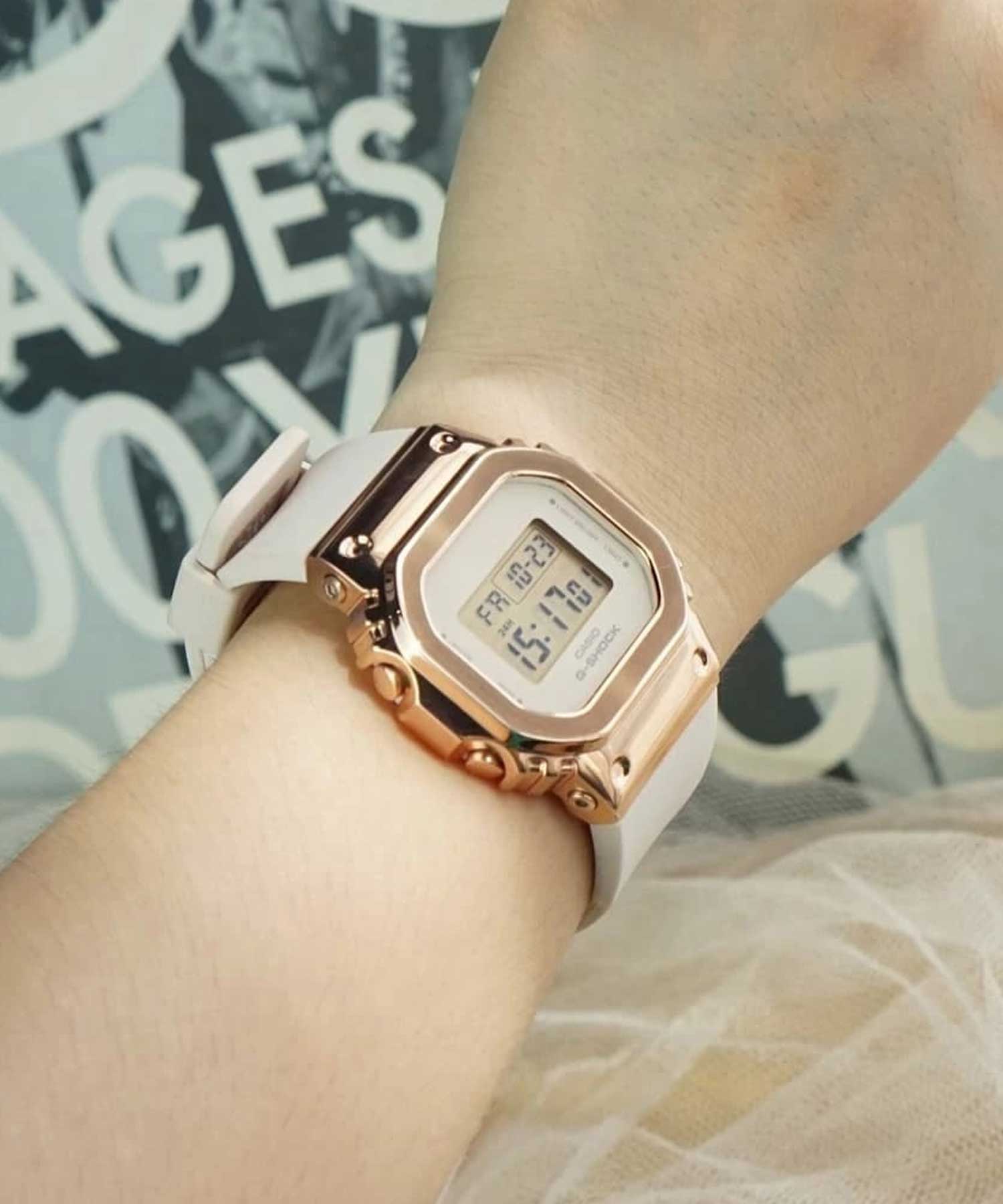 ساعت مچی زنانه کاسیو، زیرمجموعه G-Shock، کد GM-S5600UPG-4DR