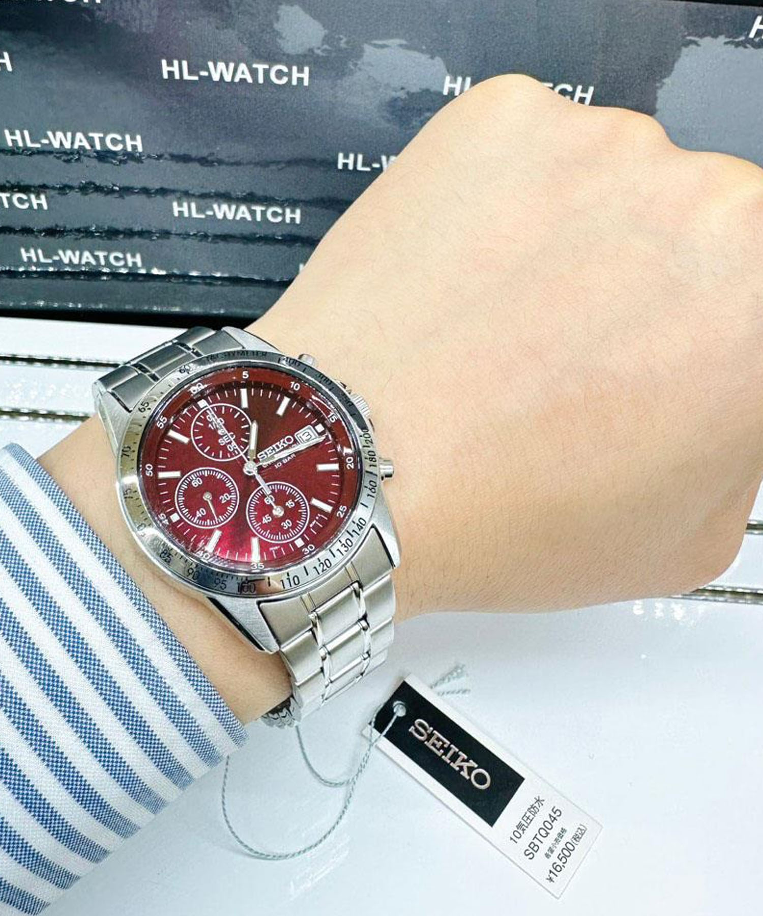 ساعت مچی مردانه سیکو، زیرمجموعه Chronograph، کد SBTQ045