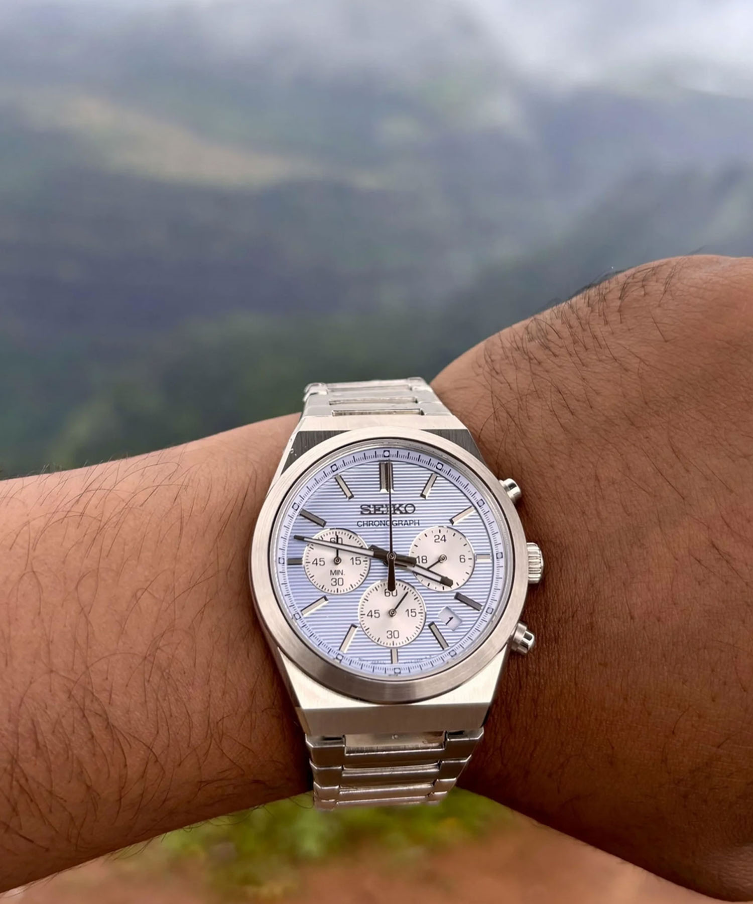 ساعت مچی مردانه سیکو، زیرمجموعه Chronograph، کد SSB459P1