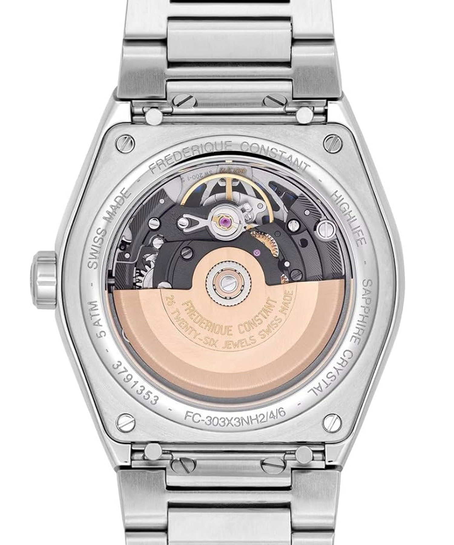 ساعت مچی مردانه فردریک کنستانت, کد FC-310BSKT3NH6B