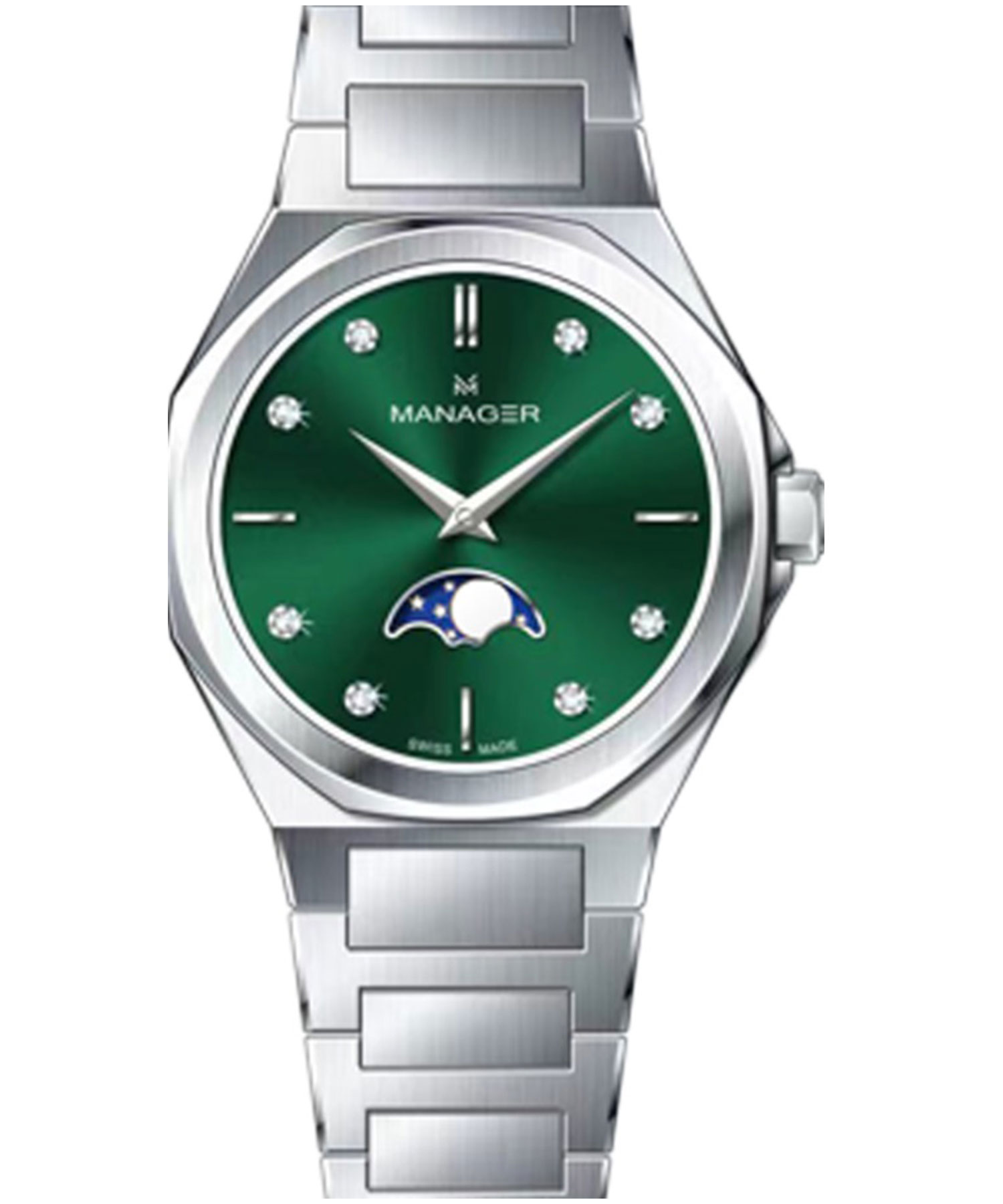 ساعت مچی زنانه منیجر، کد MAN-MP-54-SM