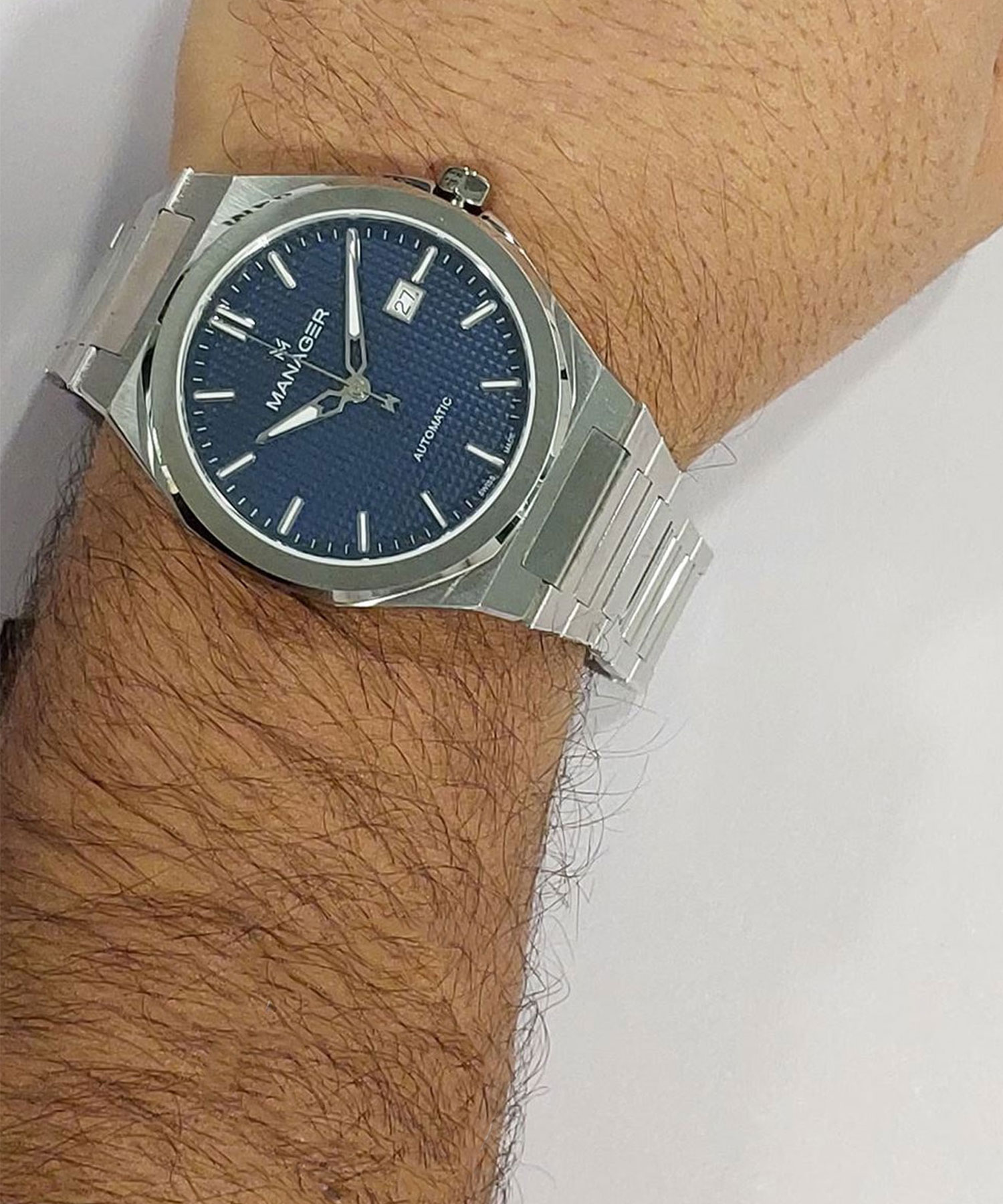 ساعت مچی مردانه منیجر، کد MAN-RA-118-SM